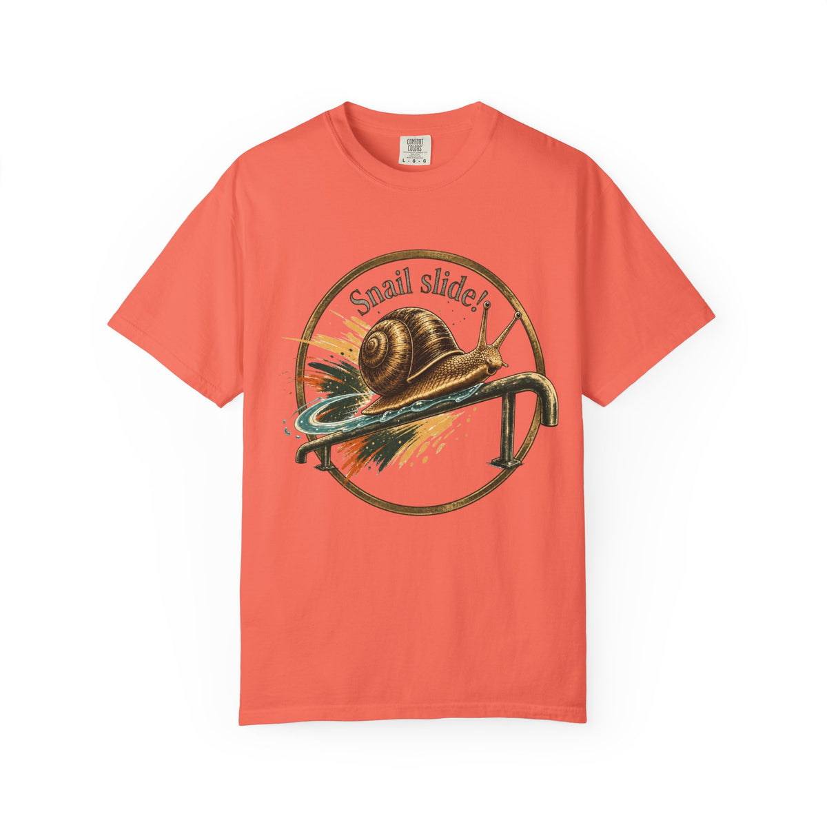 Snail Slide Comfort Colors T-Shirt