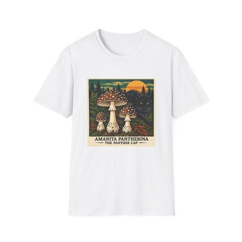 Amanita Pantherina - The Panther Cap Vintage Poster T-Shirt