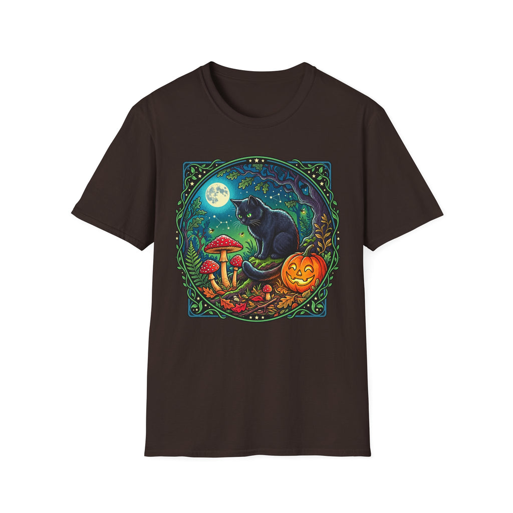 Festive Mushroom Halloween Tee | Universal Apparel Master
