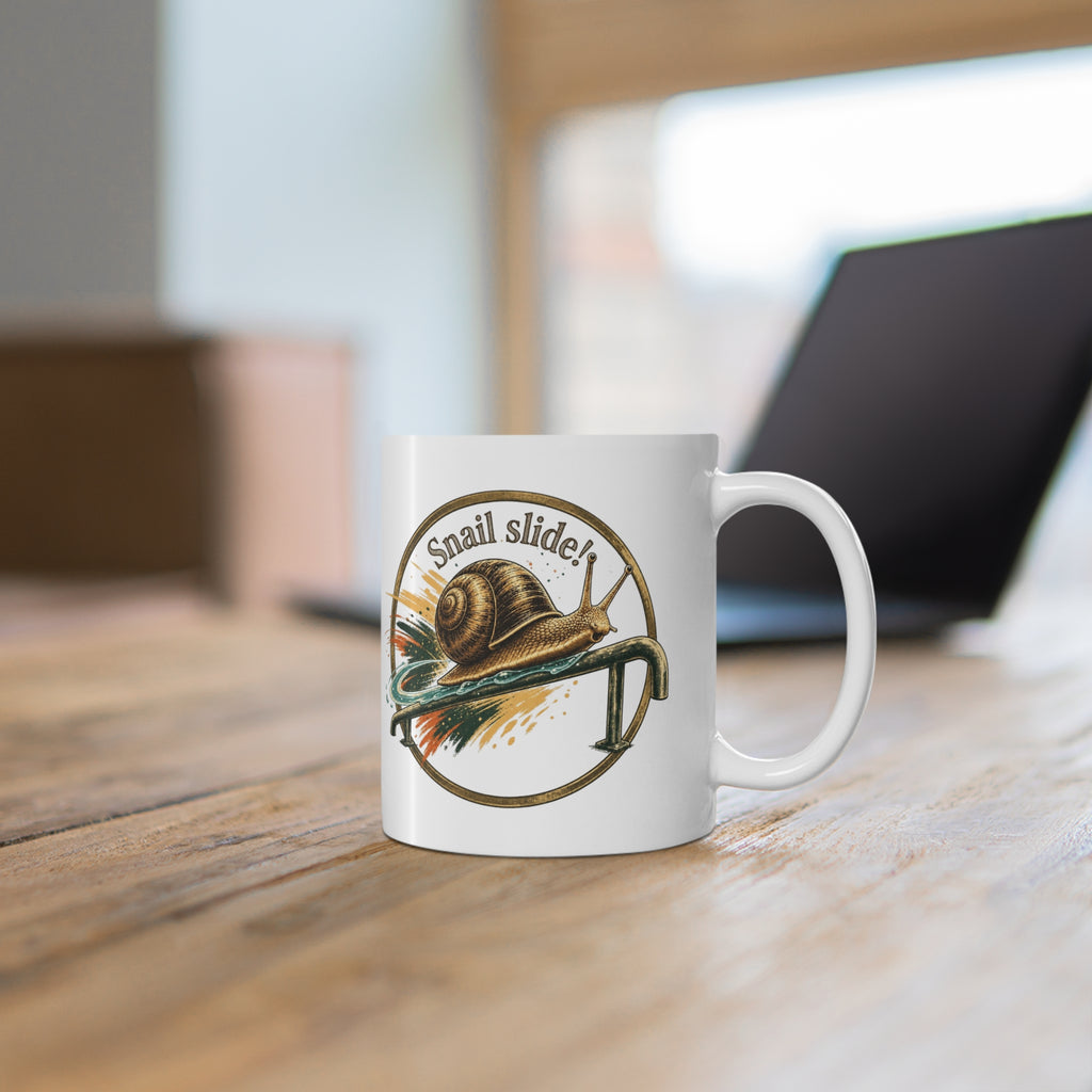 MUCUSCORE Snail Slide 11oz Mug