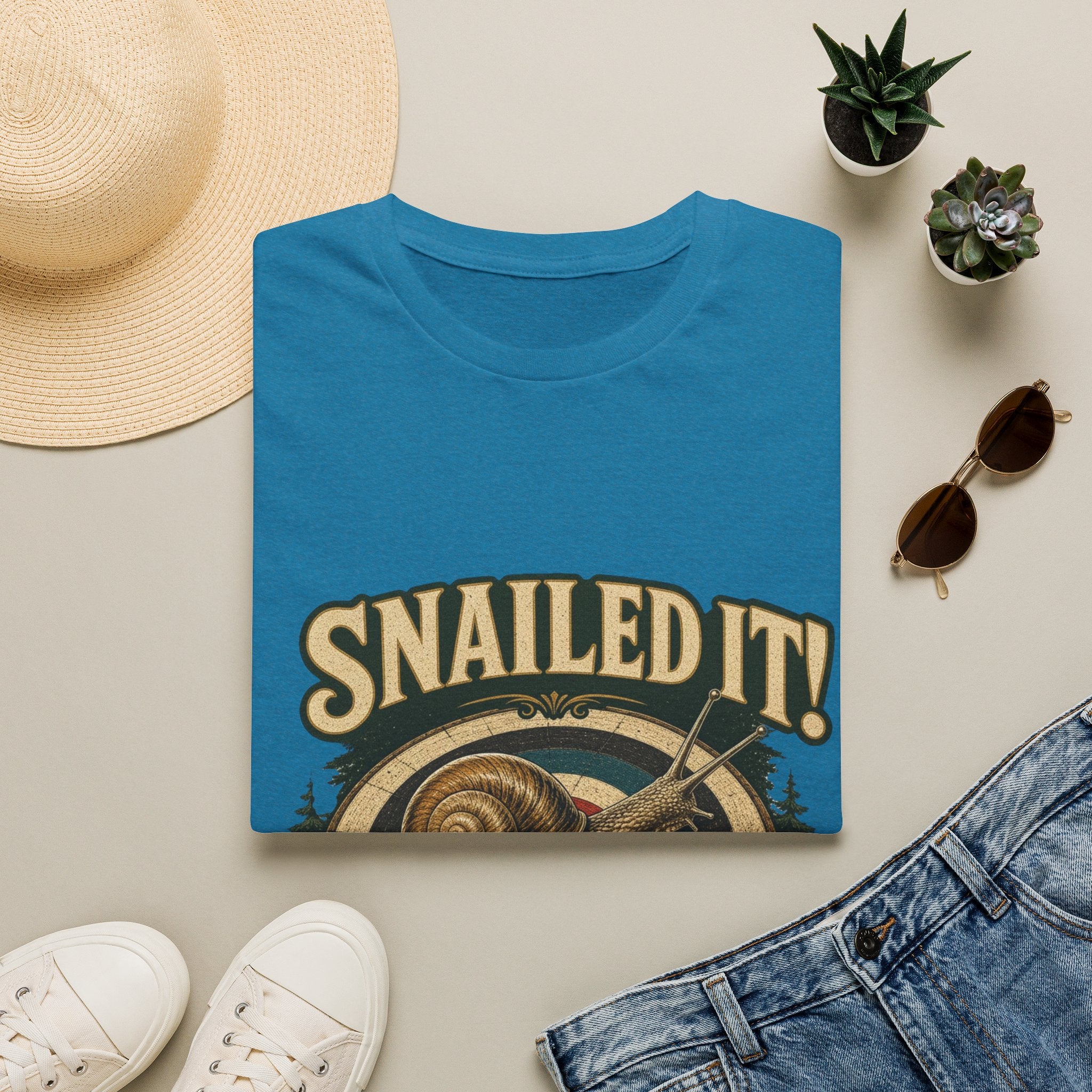SNAILED IT! Land Snail T-Shirt