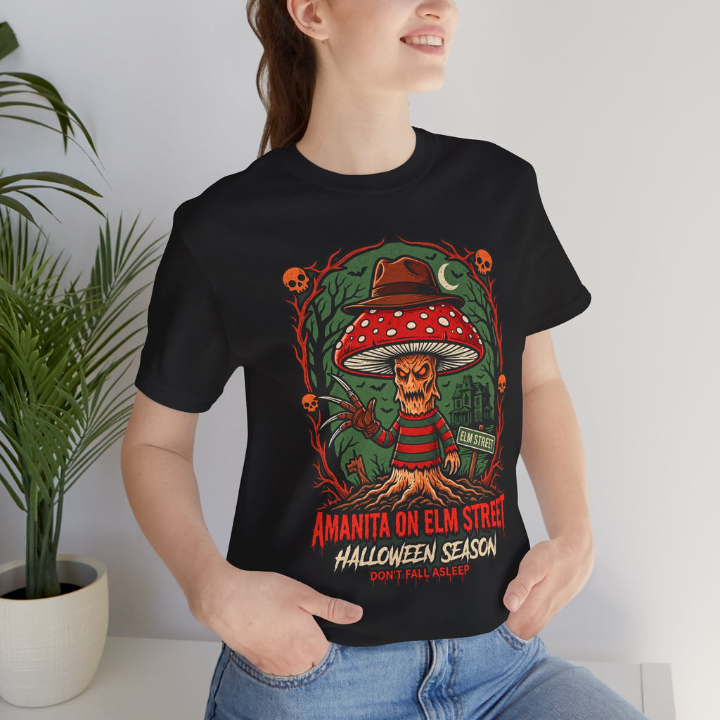 Amanita on Elm Street Halloween Tee