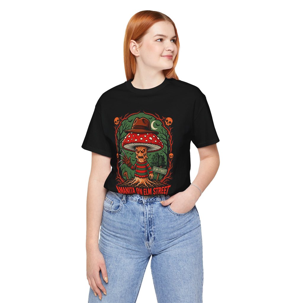 Amanita on Elm Street Halloween Tee