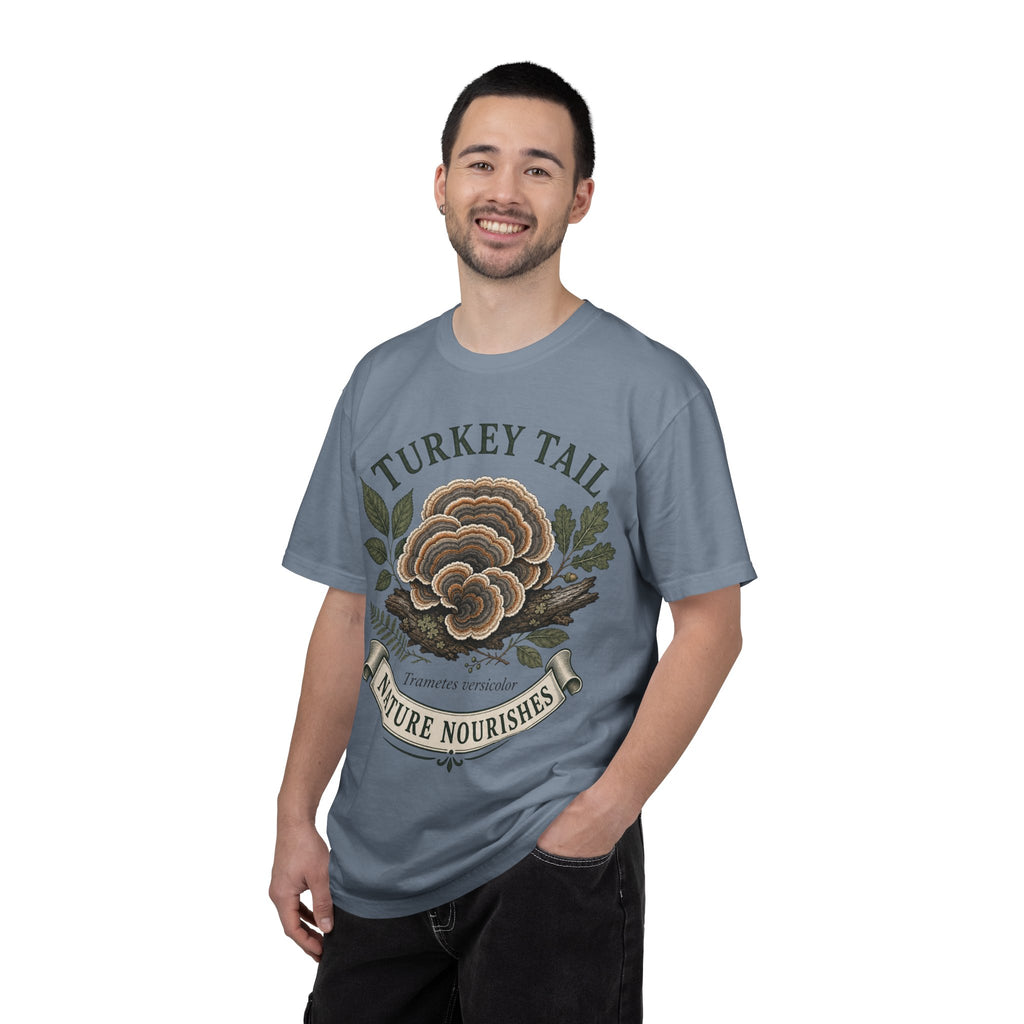 Turkey Tail Mushroom T-Shirt — Nature Nourishes Botanical Tee