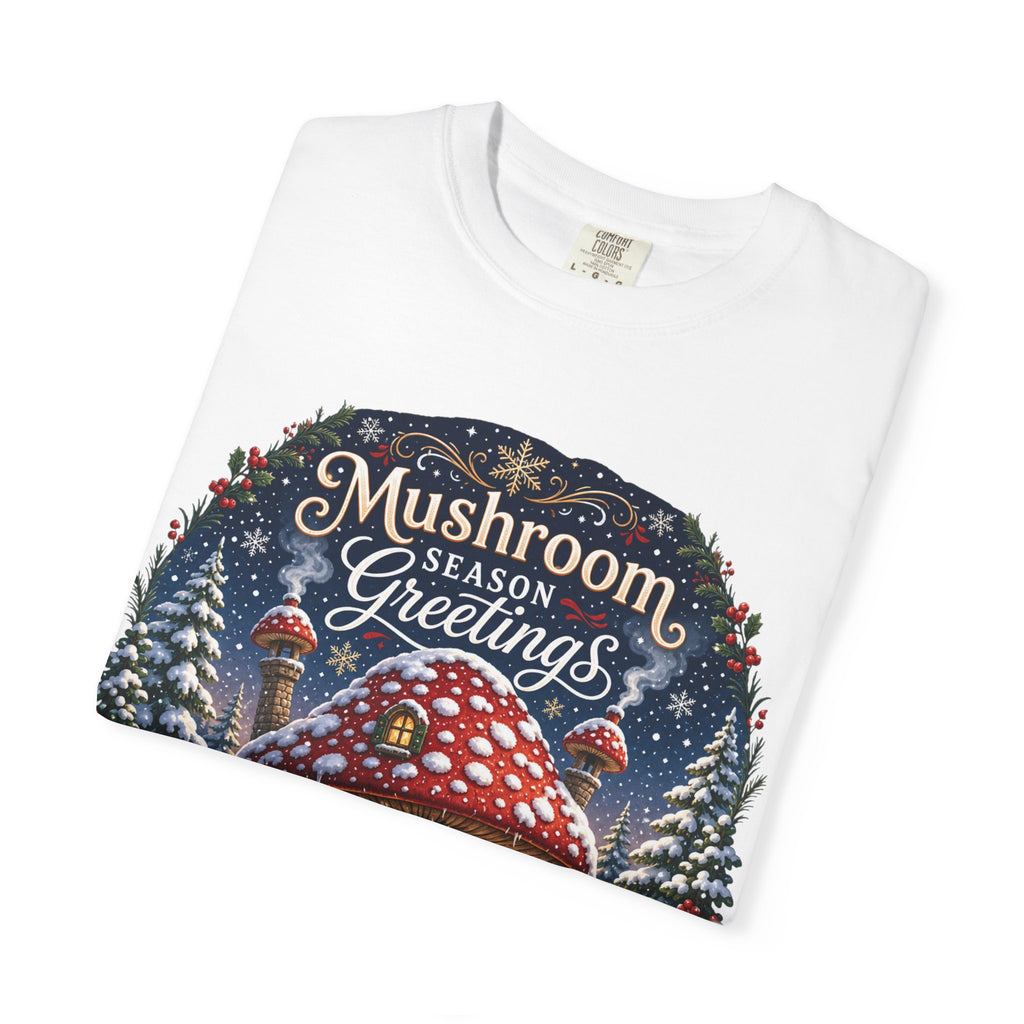Mushroom Season's Greetings T‑Shirt