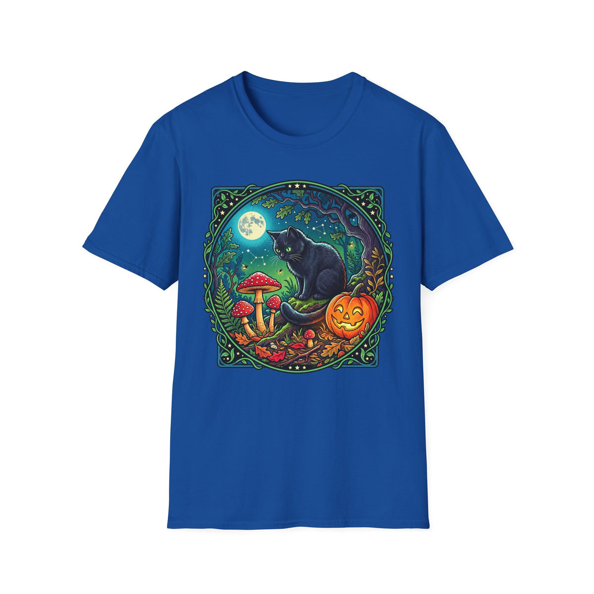 Festive Mushroom Halloween Tee | Universal Apparel Master