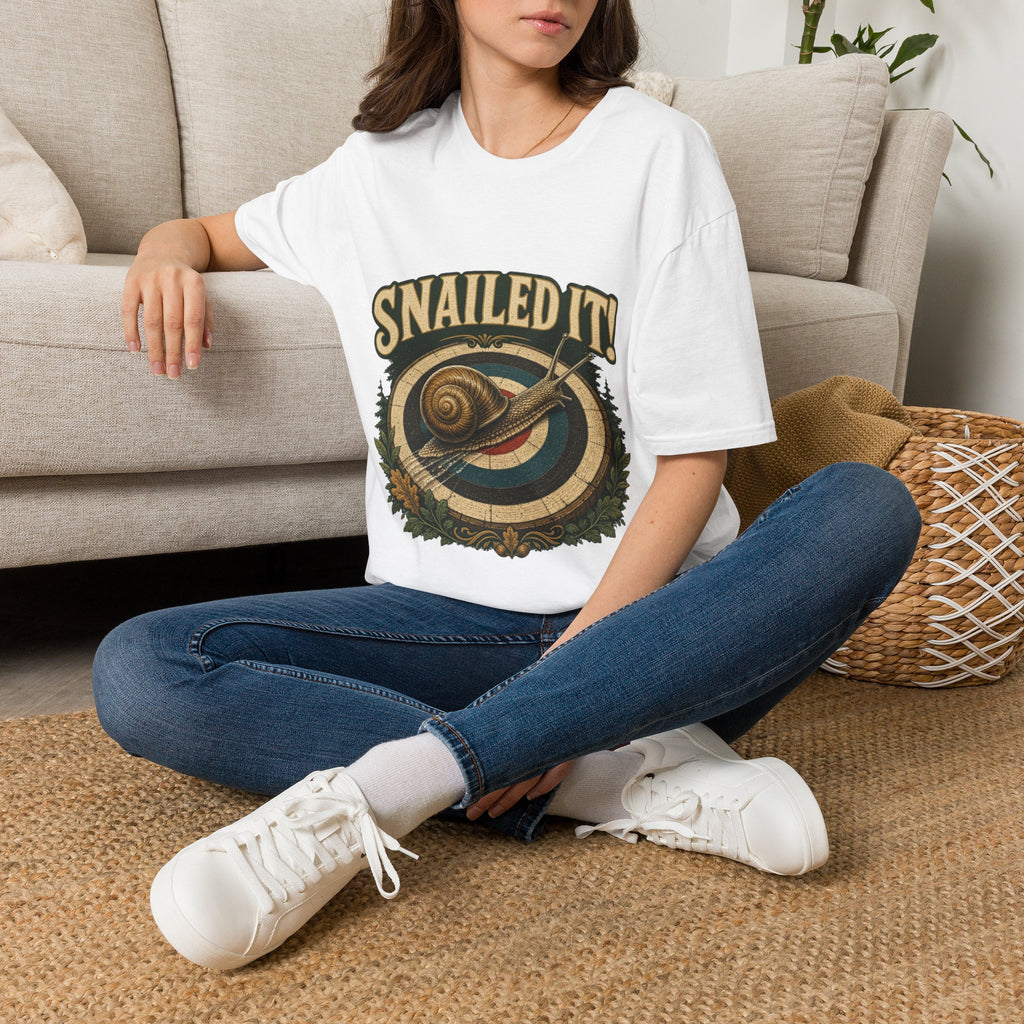 SNAILED IT! Land Snail T-Shirt