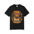 Pug Energy Retro Tee — Peace, Paws & Good Vibes