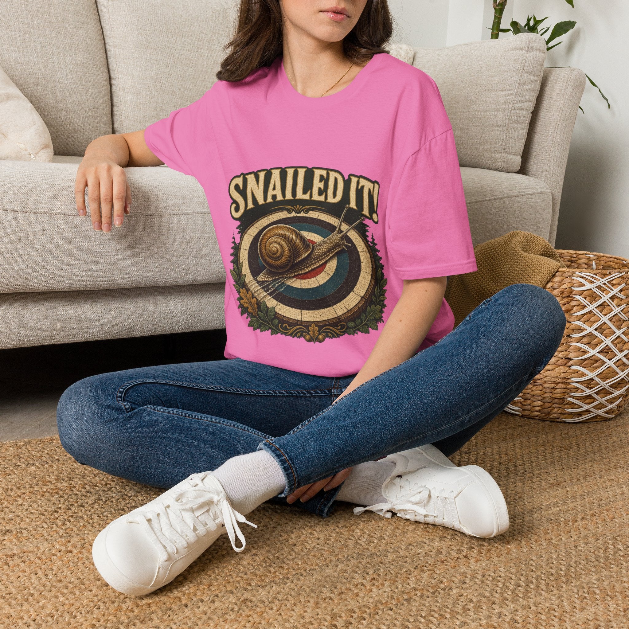 SNAILED IT! Land Snail T-Shirt