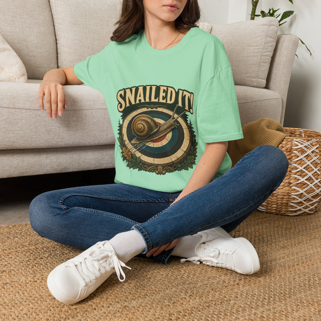 SNAILED IT! Land Snail T-Shirt
