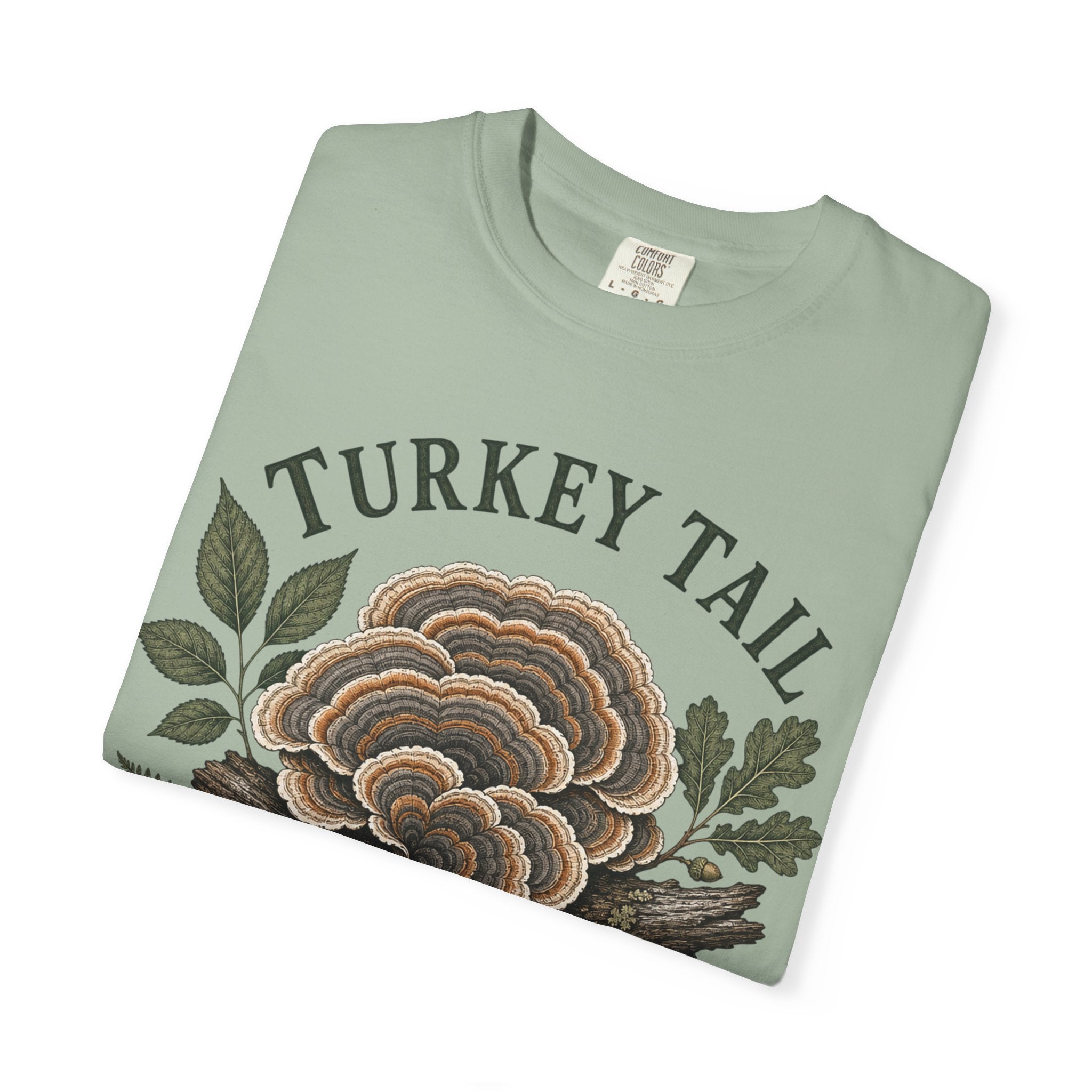 Turkey Tail Mushroom T-Shirt — Nature Nourishes Botanical Tee