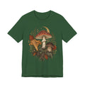 Mushroom Moon T‑Shirt — Vintage Foraged Fungi Tee