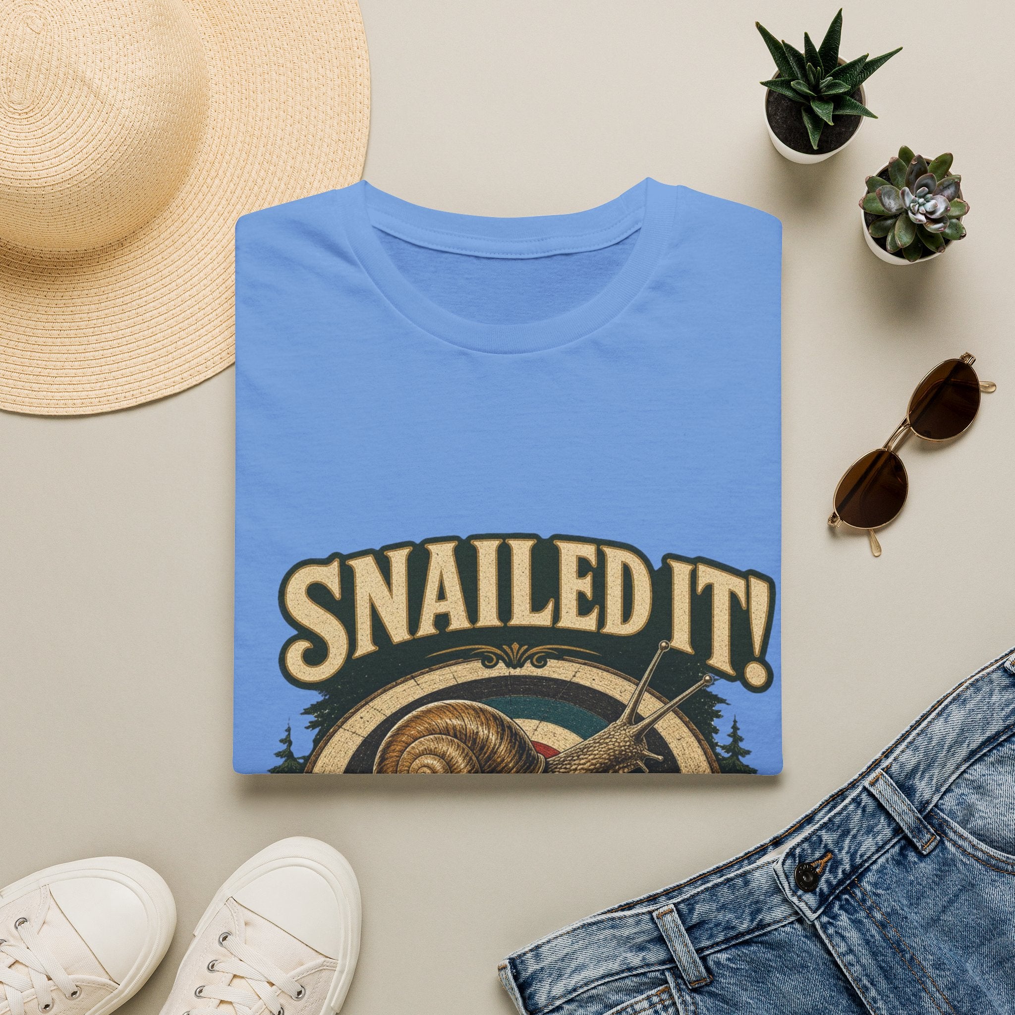 SNAILED IT! Land Snail T-Shirt