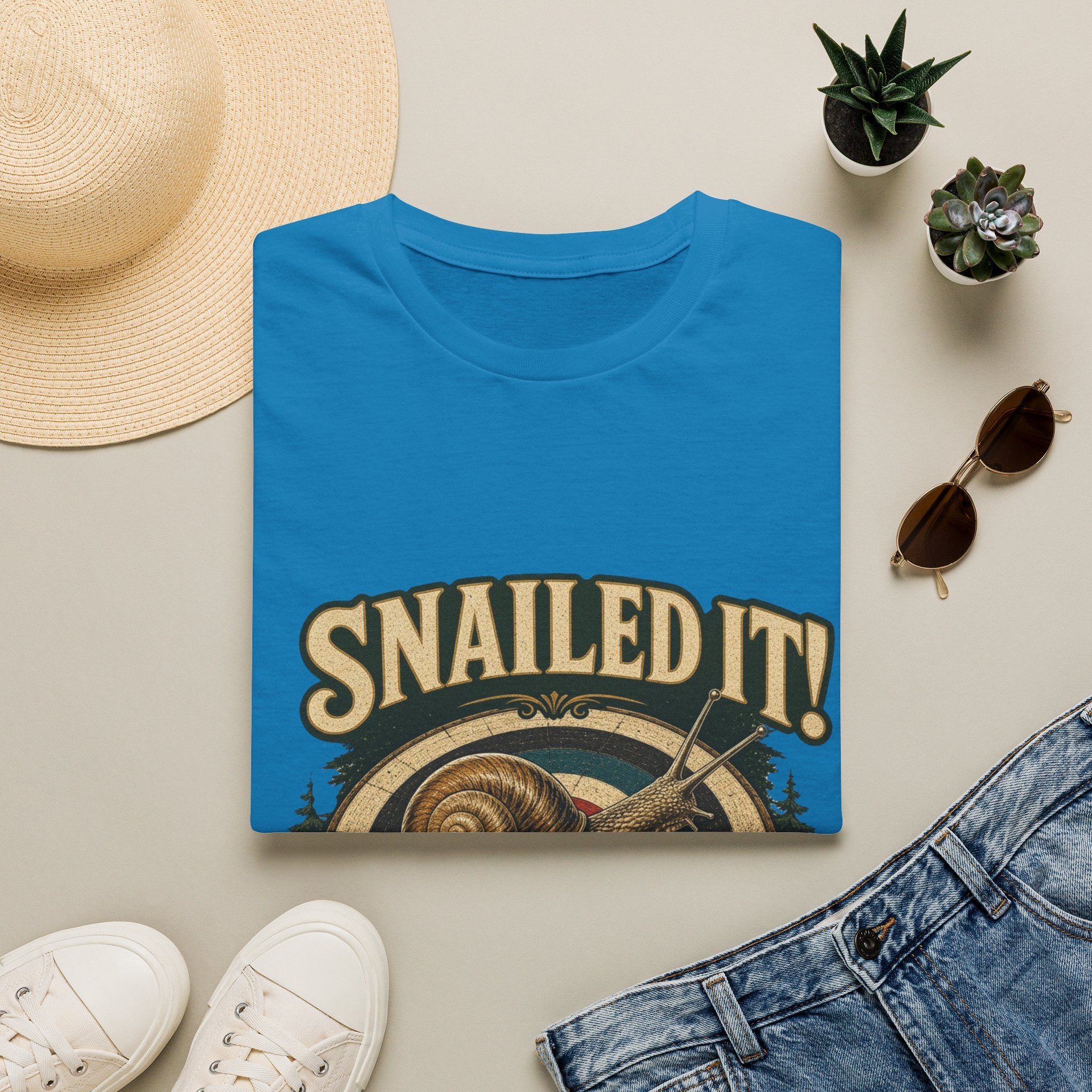 SNAILED IT! Land Snail T-Shirt