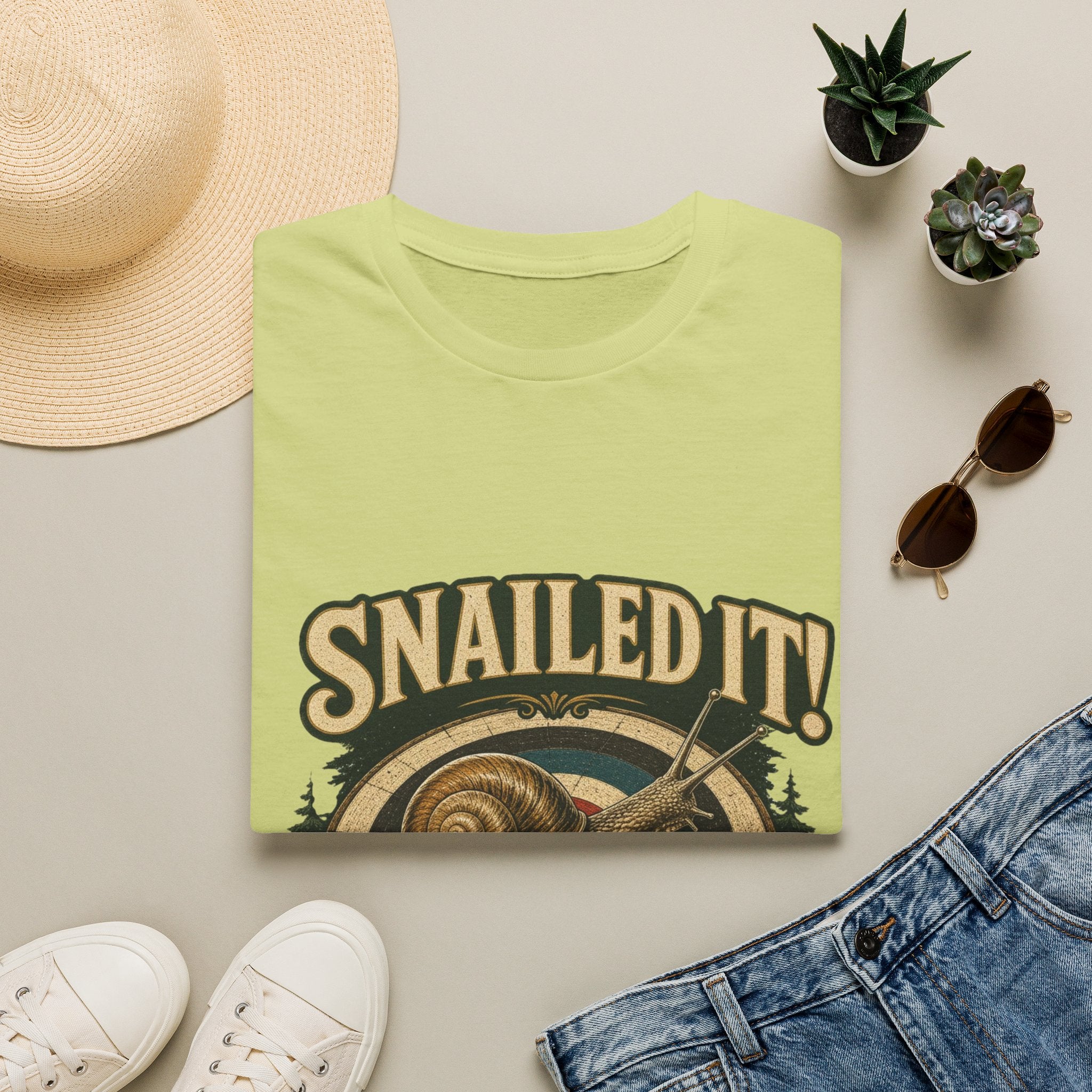 SNAILED IT! Land Snail T-Shirt