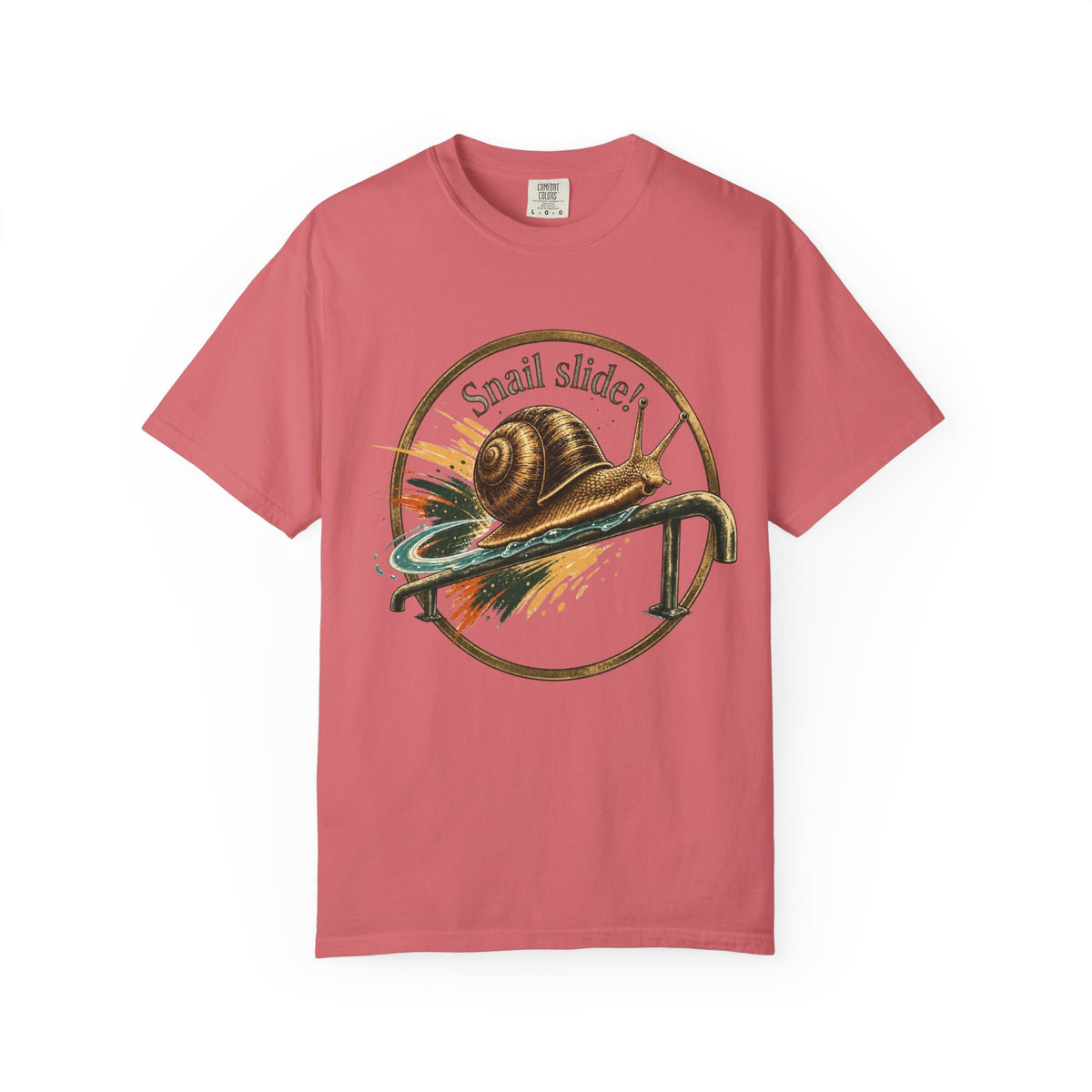 Snail Slide Comfort Colors T-Shirt