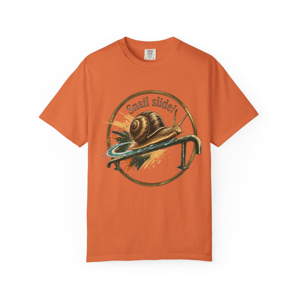 Snail Slide Comfort Colors T-Shirt