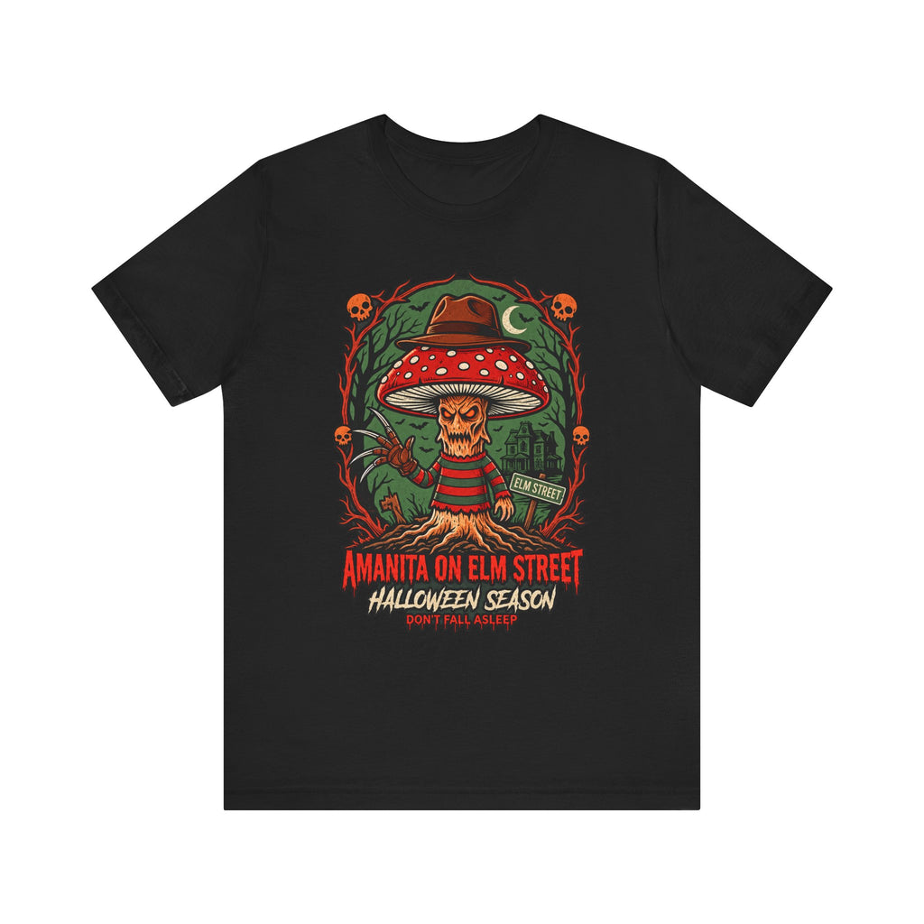 Amanita on Elm Street Halloween Tee