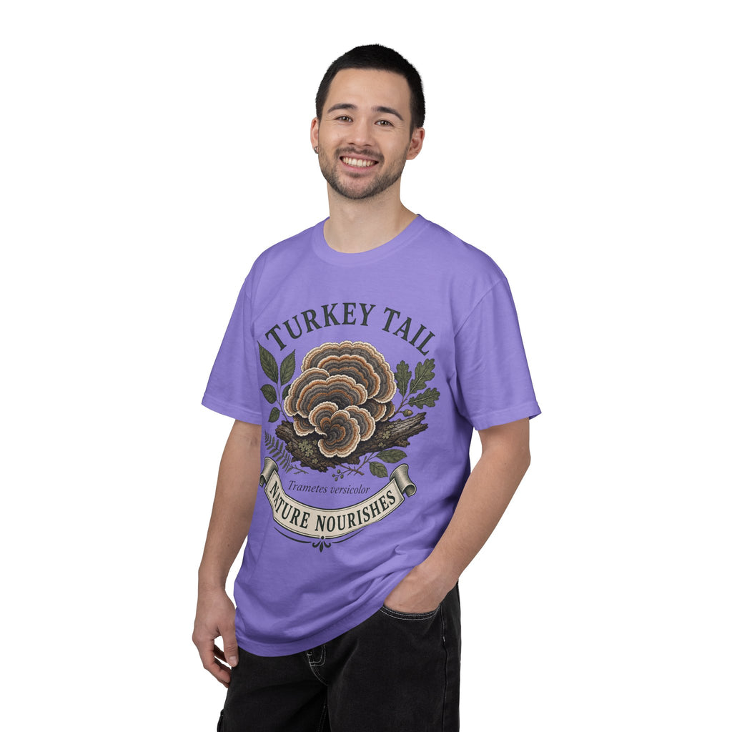 Turkey Tail Mushroom T-Shirt — Nature Nourishes Botanical Tee