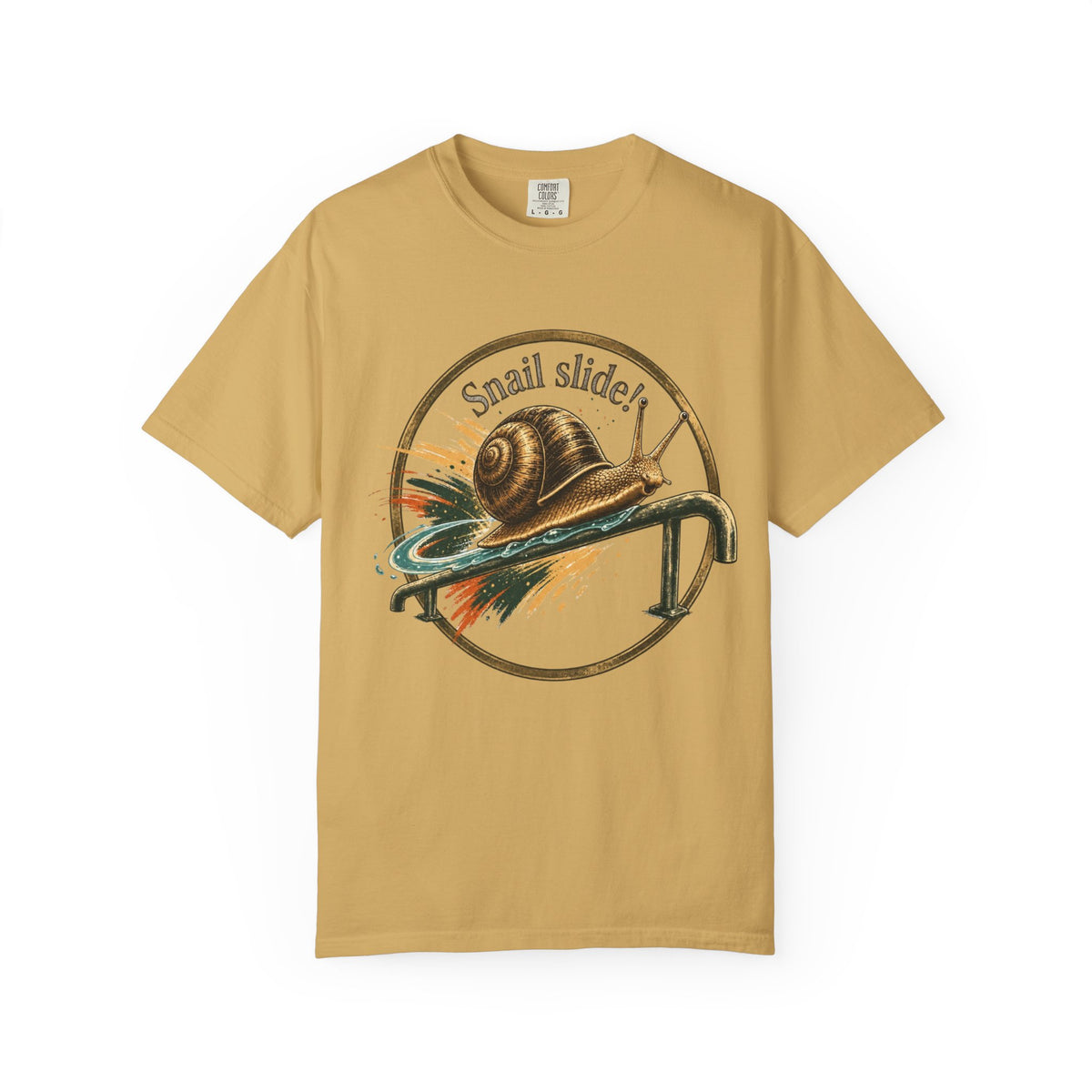 Snail Slide Comfort Colors T-Shirt
