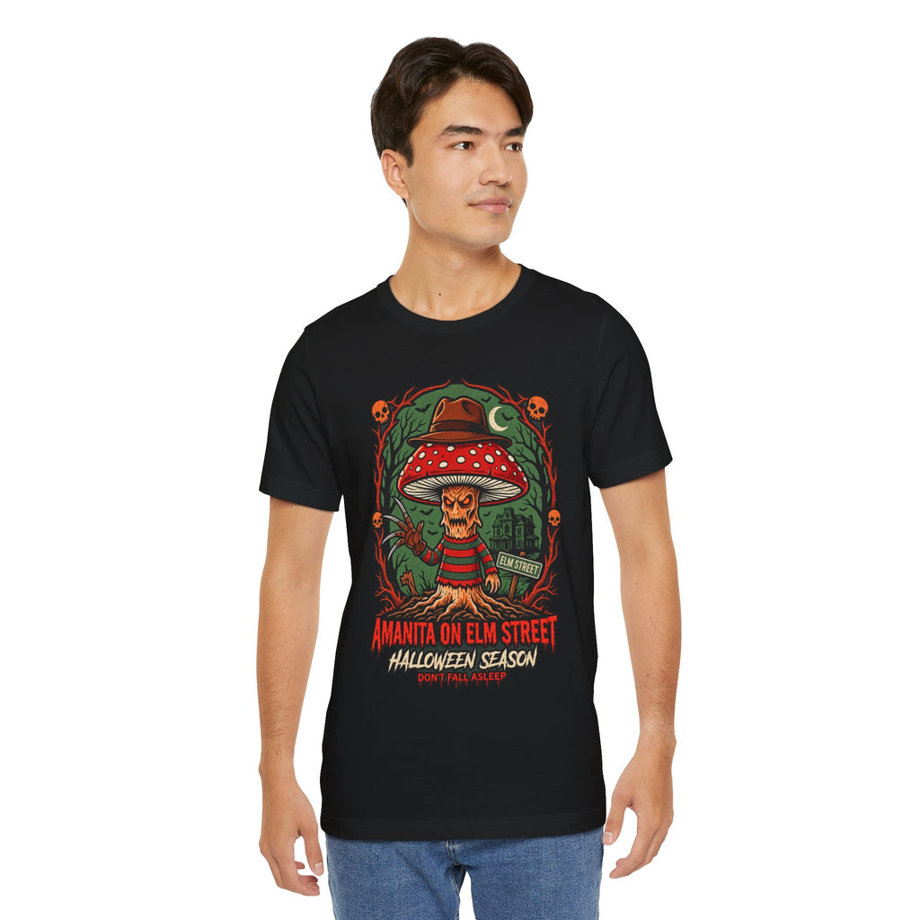 Amanita on Elm Street Halloween Tee