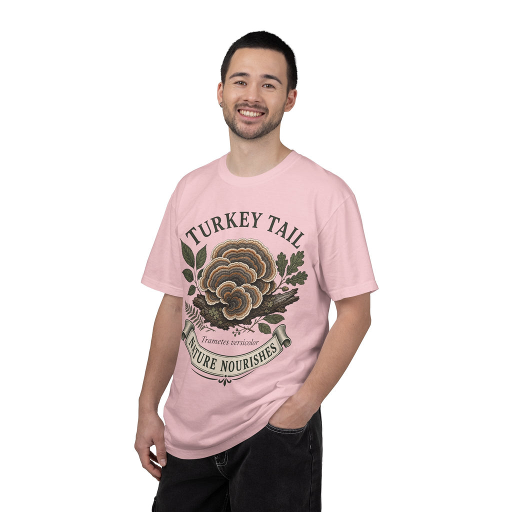 Turkey Tail Mushroom T-Shirt — Nature Nourishes Botanical Tee
