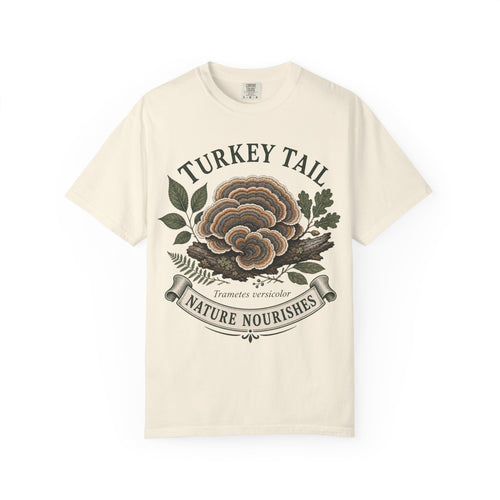 Turkey Tail Mushroom T-Shirt — Nature Nourishes Botanical Tee