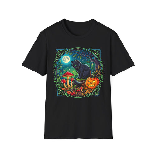 Festive Mushroom Halloween Tee | Universal Apparel Master