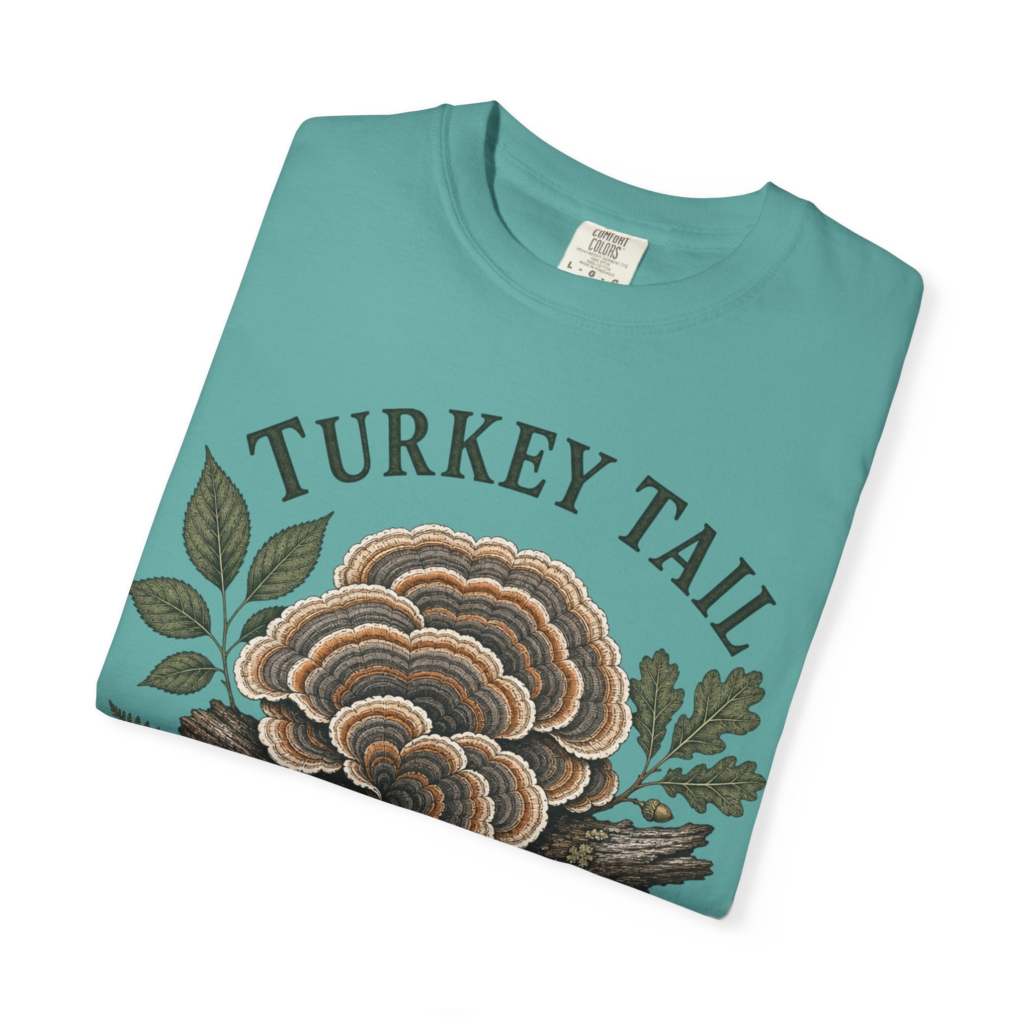Turkey Tail Mushroom T-Shirt — Nature Nourishes Botanical Tee