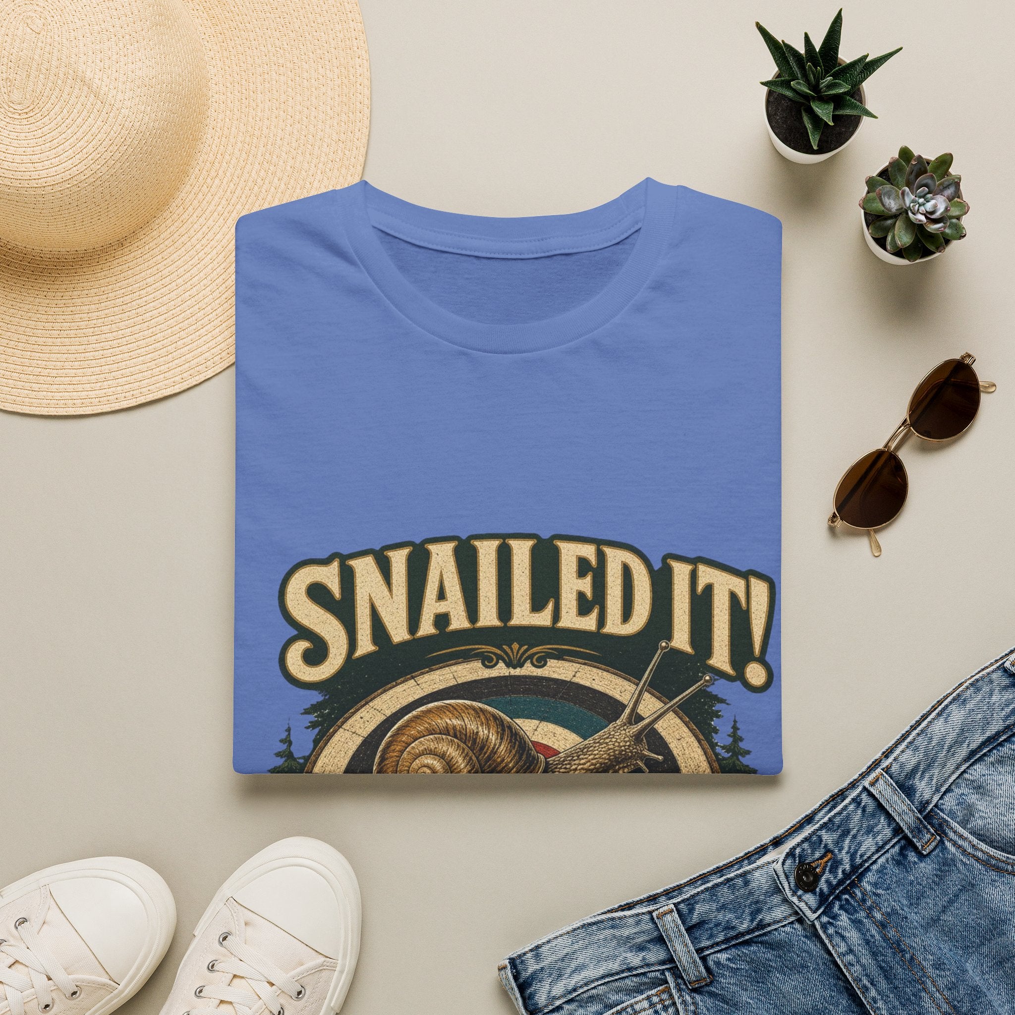 SNAILED IT! Land Snail T-Shirt