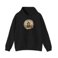 Spore Brew Mushroom Witch Cauldron Vintage Badge Halloween Hoodie