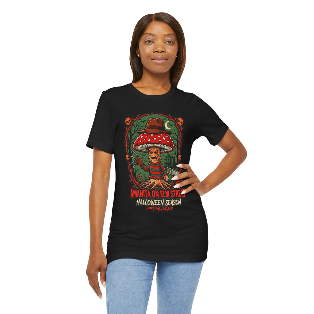Amanita on Elm Street Halloween Tee