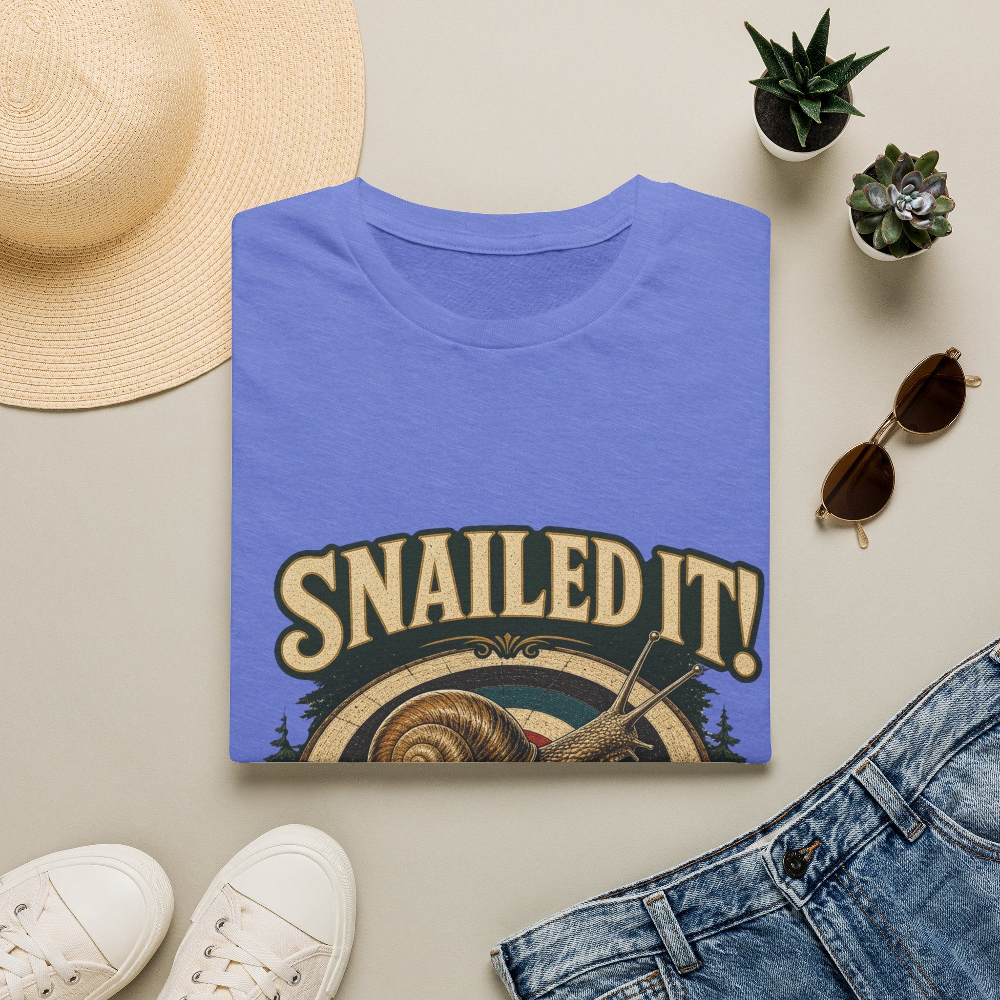 SNAILED IT! Land Snail T-Shirt