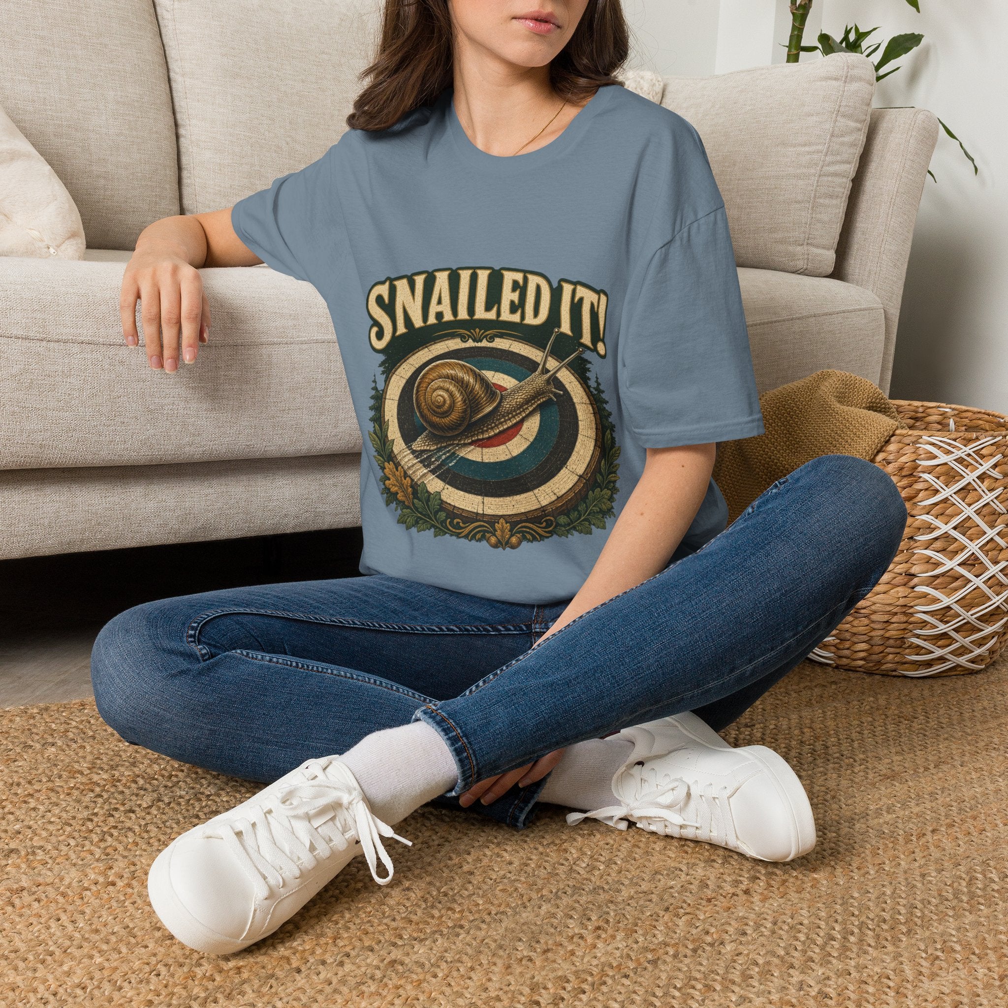 SNAILED IT! Land Snail T-Shirt