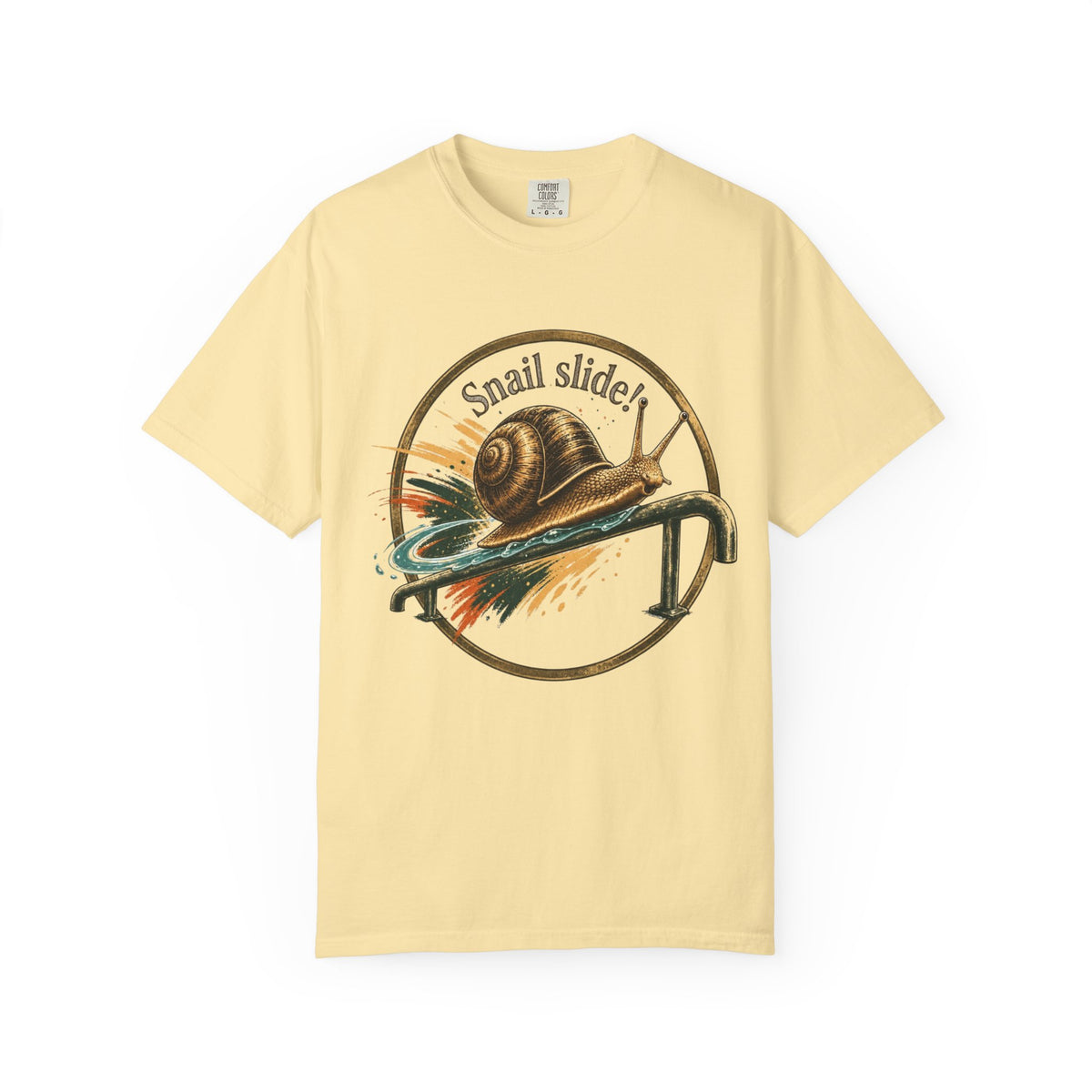 Snail Slide Comfort Colors T-Shirt