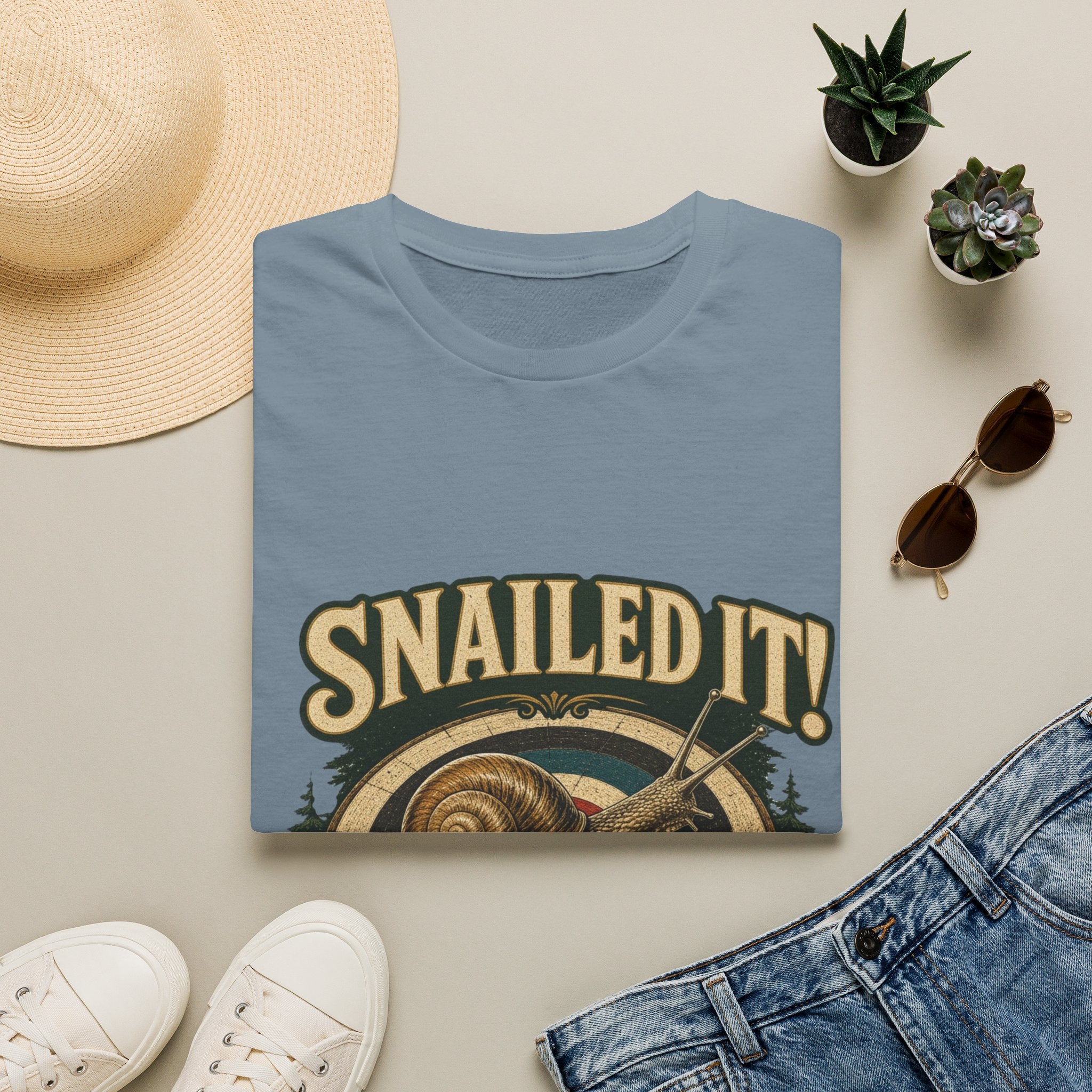 SNAILED IT! Land Snail T-Shirt