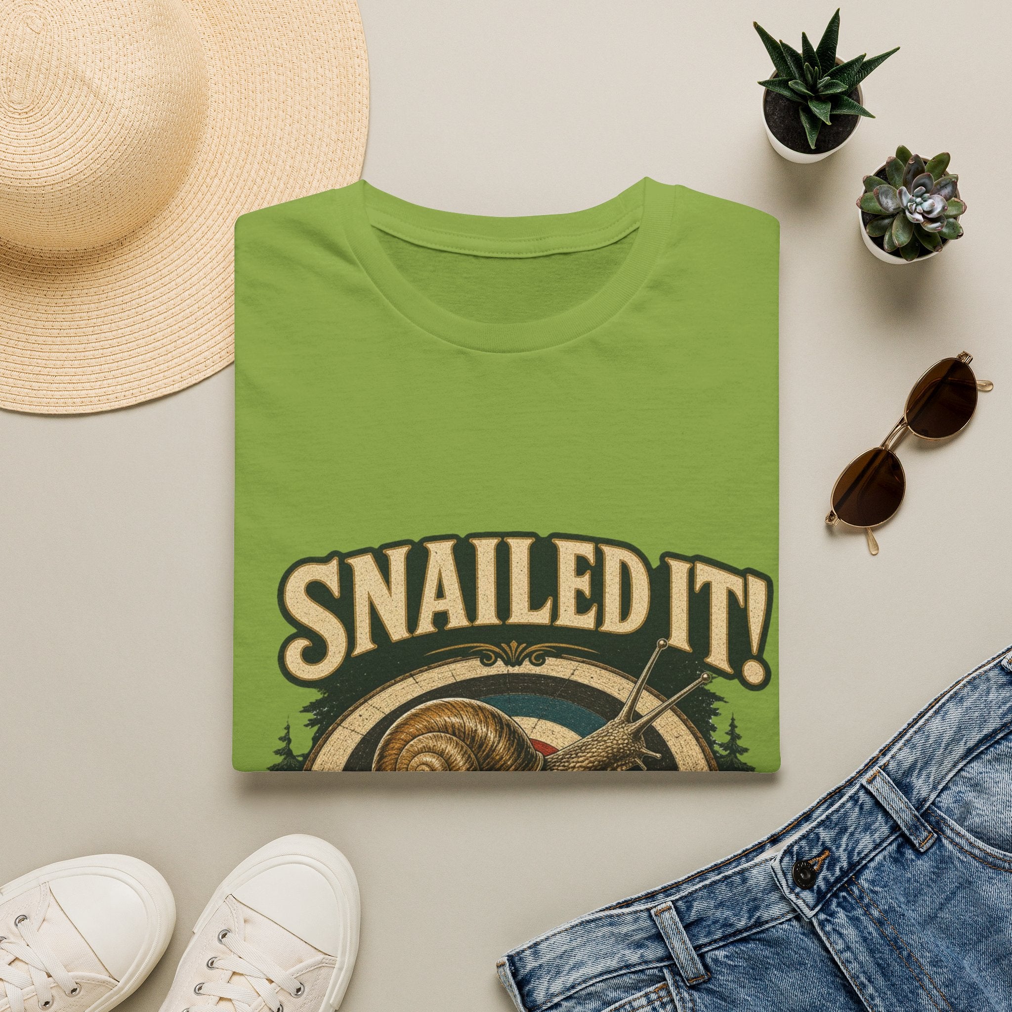 SNAILED IT! Land Snail T-Shirt