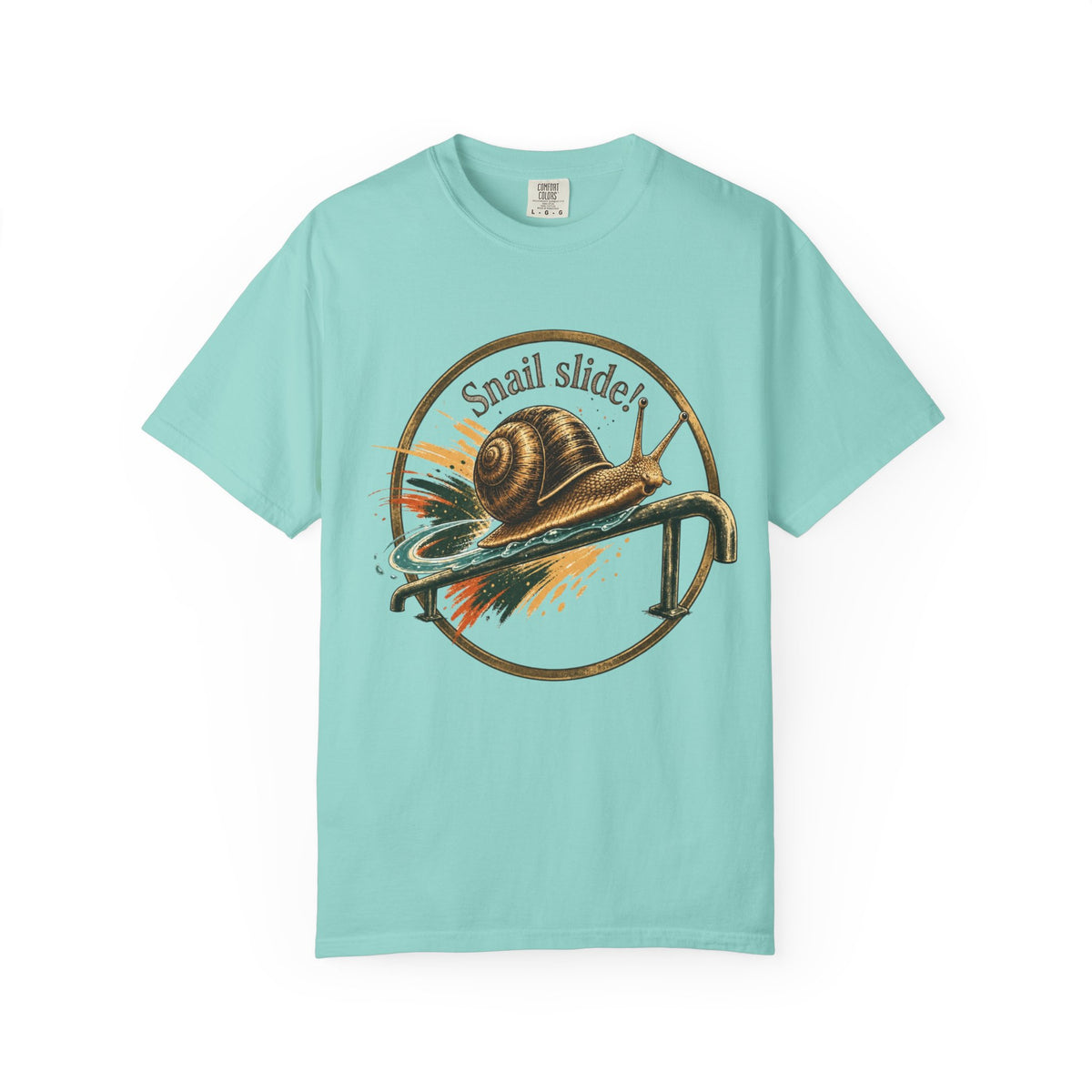 Snail Slide Comfort Colors T-Shirt