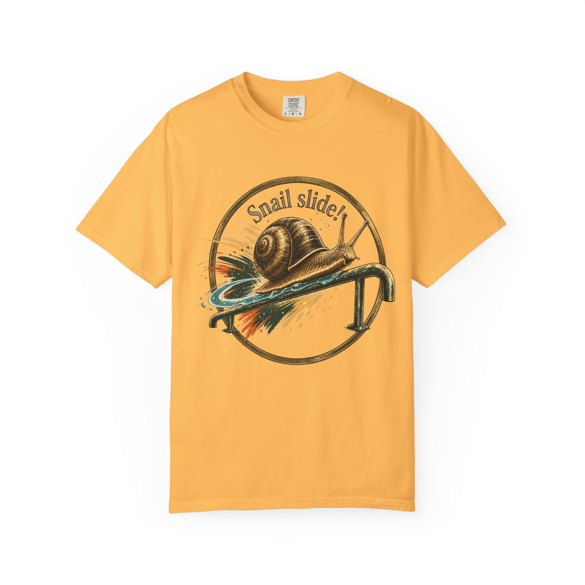 Snail Slide Comfort Colors T-Shirt