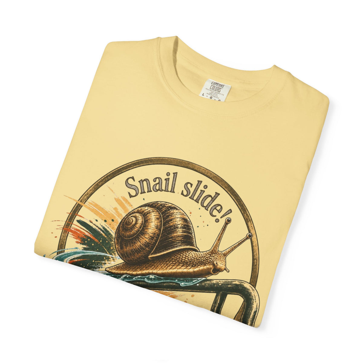 Snail Slide Comfort Colors T-Shirt