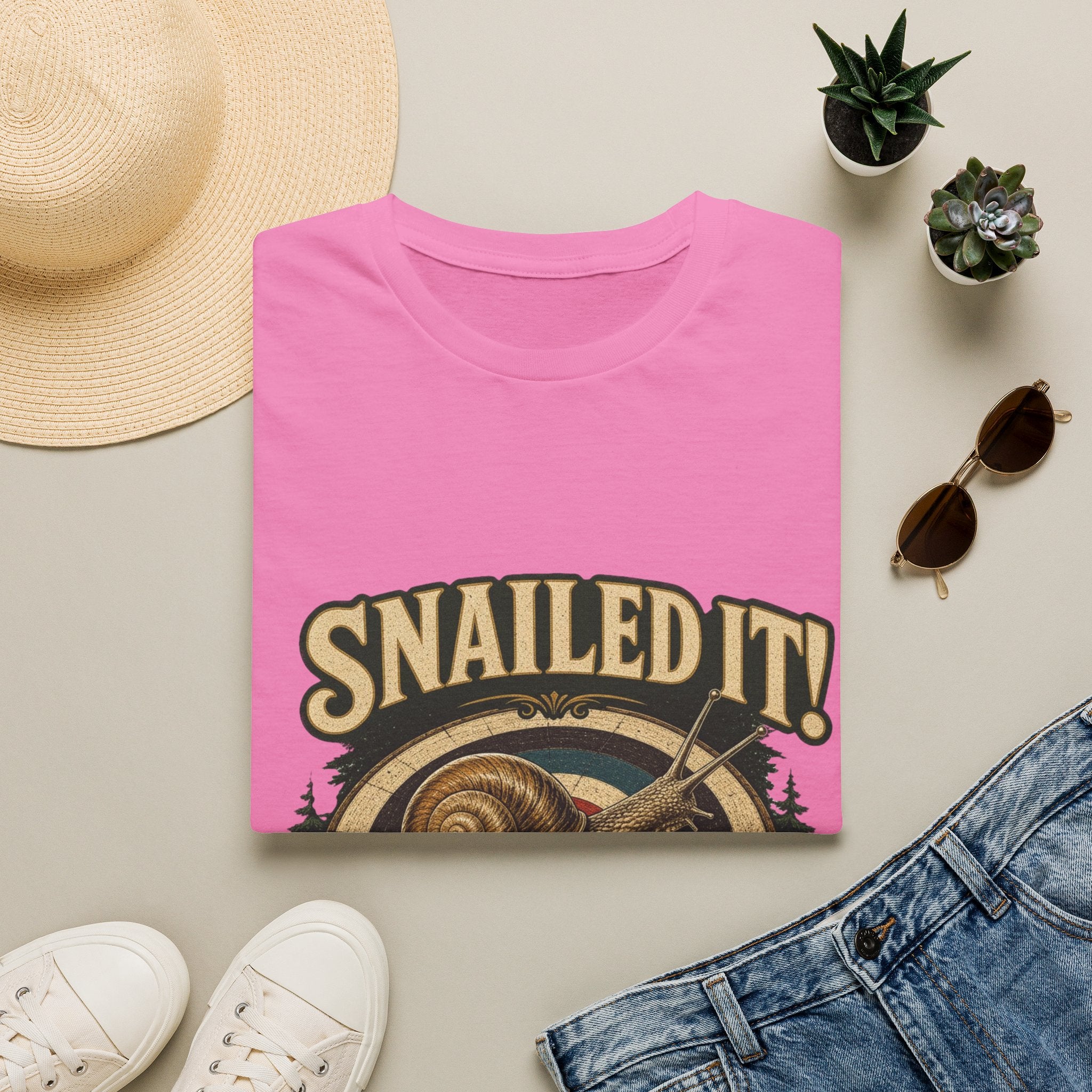 SNAILED IT! Land Snail T-Shirt