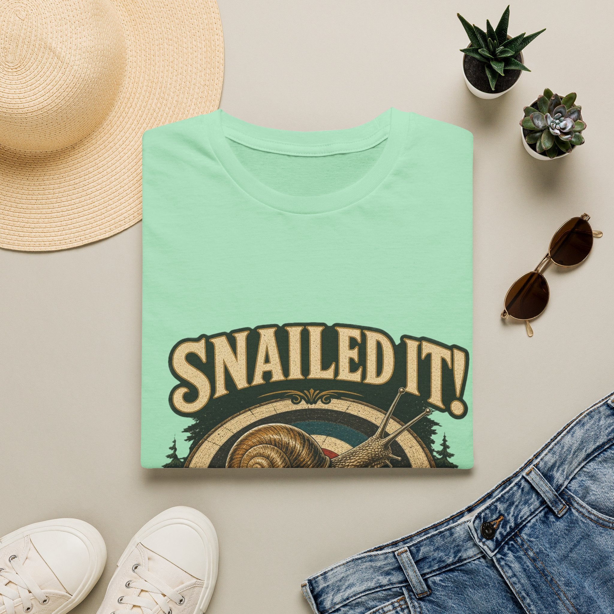 SNAILED IT! Land Snail T-Shirt