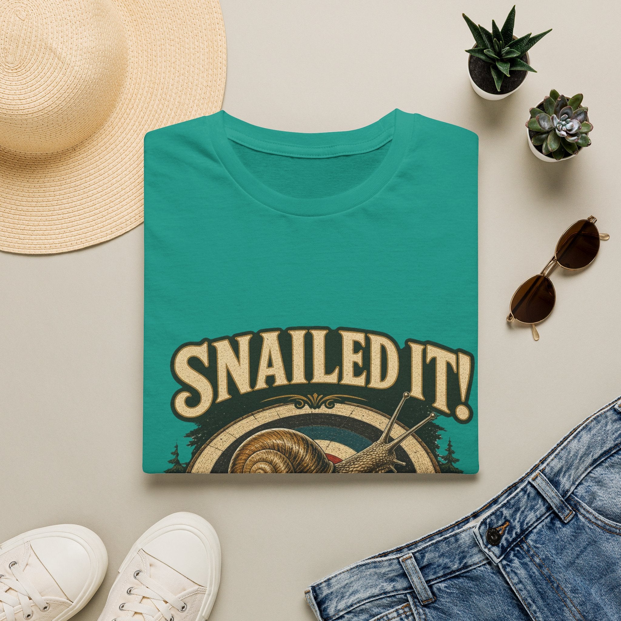 SNAILED IT! Land Snail T-Shirt