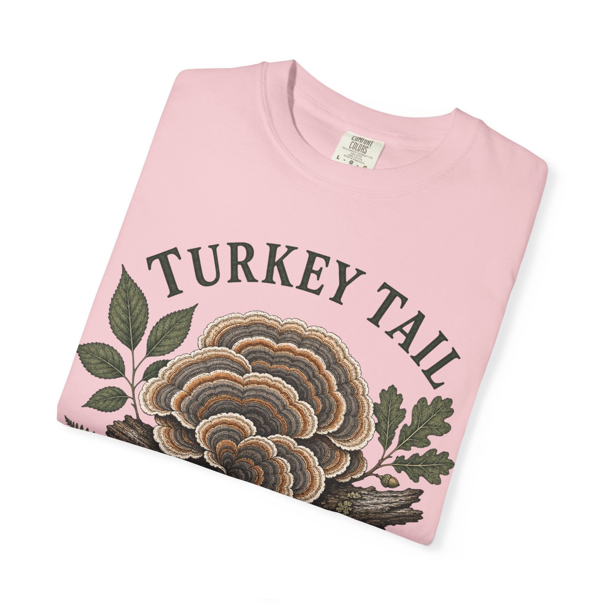 Turkey Tail Mushroom T-Shirt — Nature Nourishes Botanical Tee
