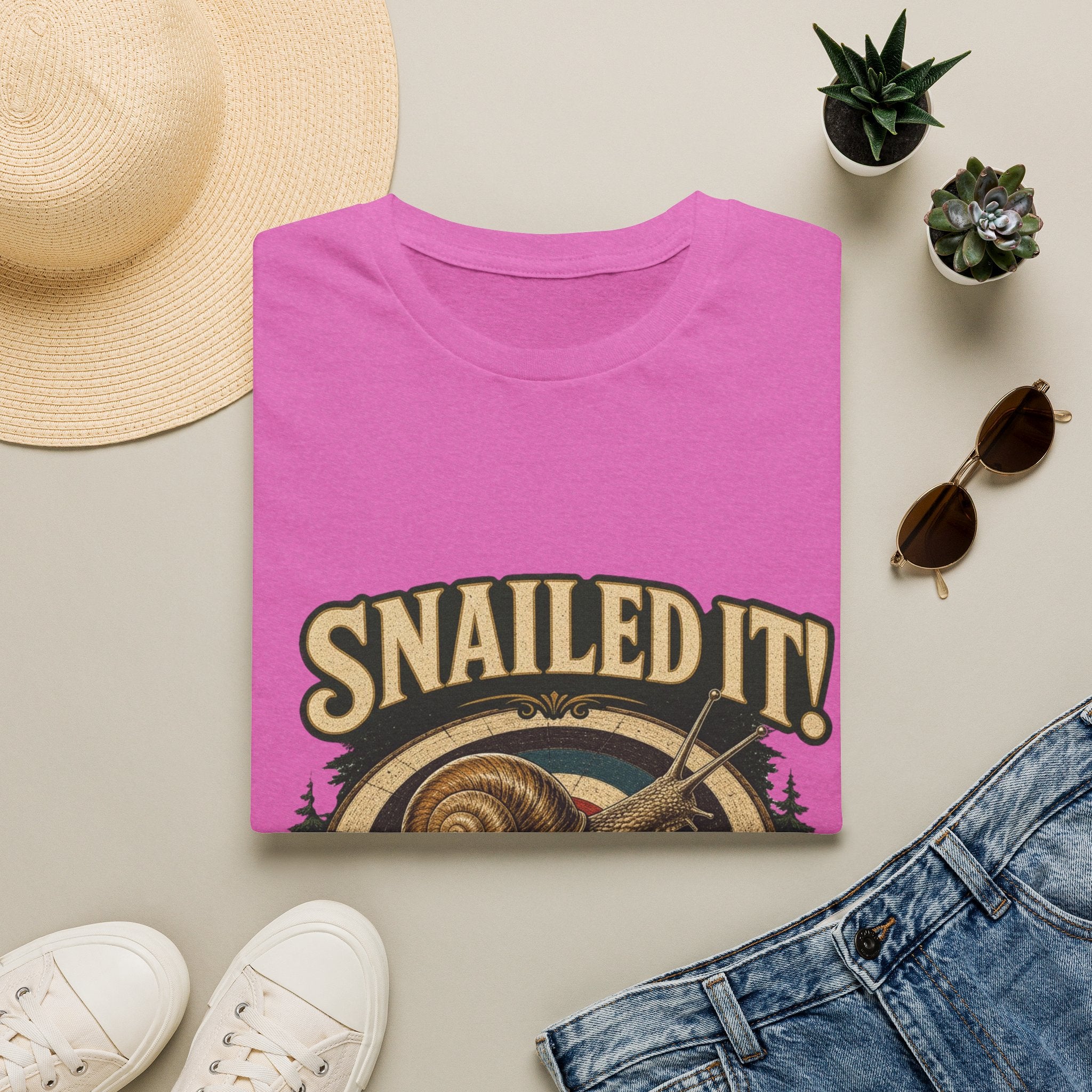SNAILED IT! Land Snail T-Shirt