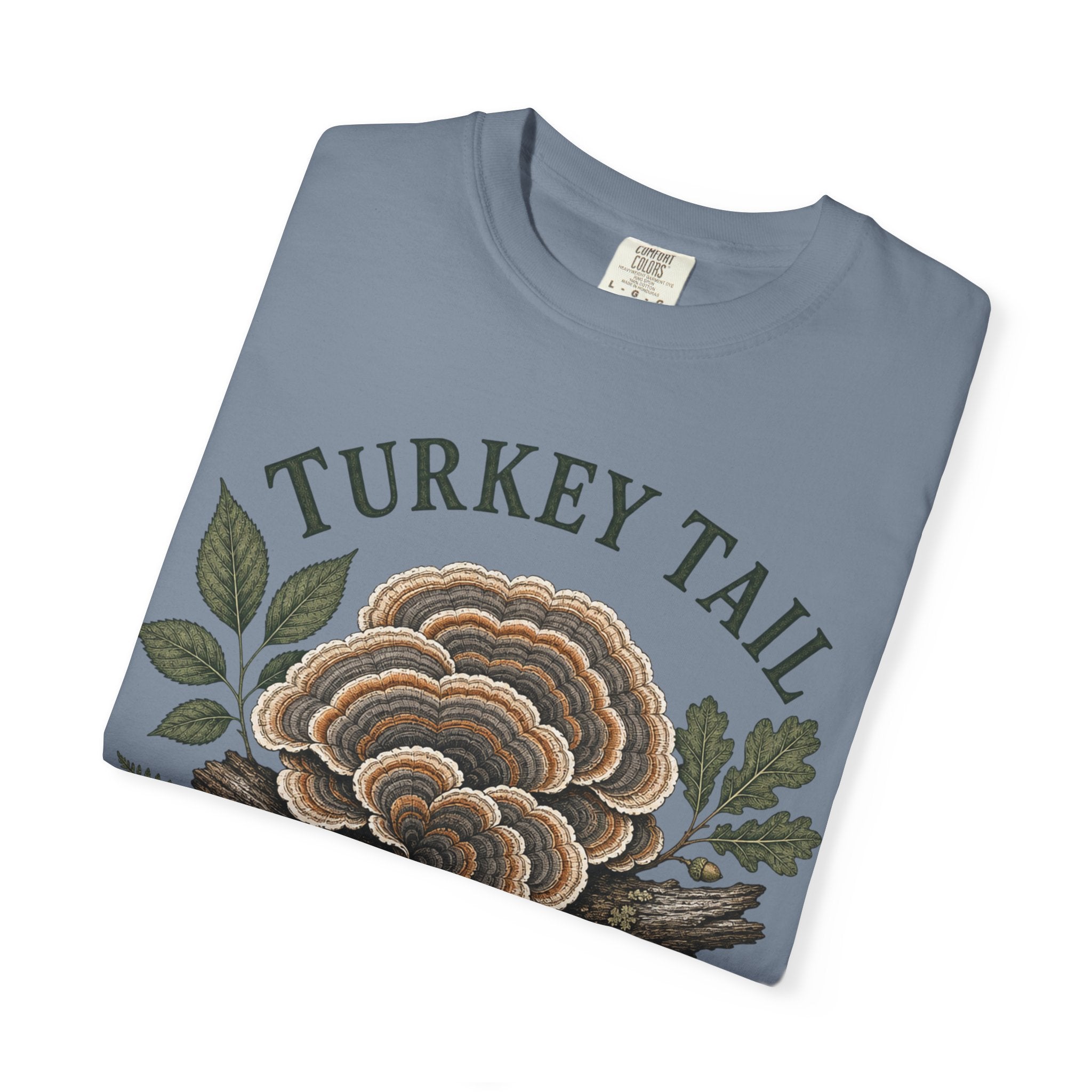 Turkey Tail Mushroom T-Shirt — Nature Nourishes Botanical Tee