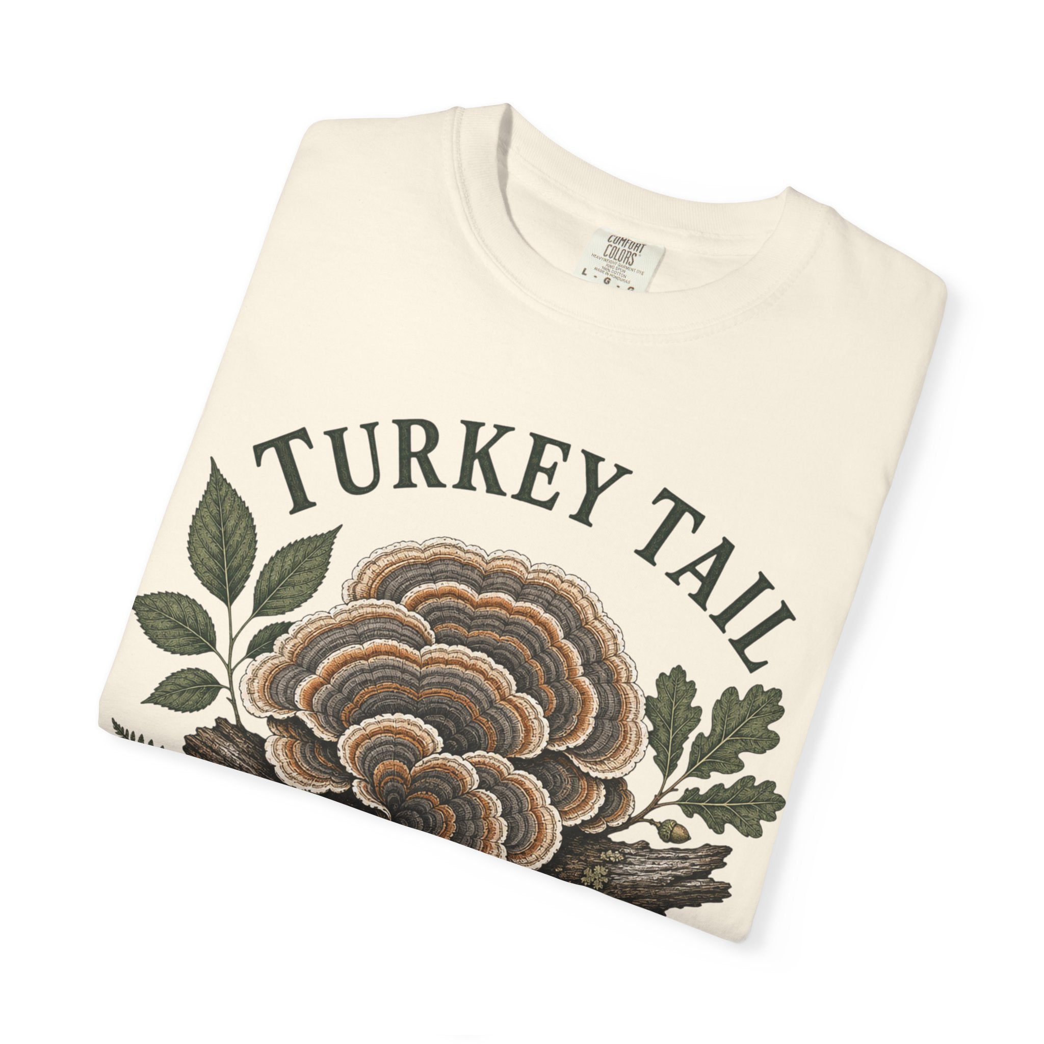 Turkey Tail Mushroom T-Shirt — Nature Nourishes Botanical Tee