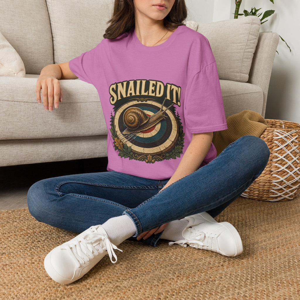 SNAILED IT! Land Snail T-Shirt