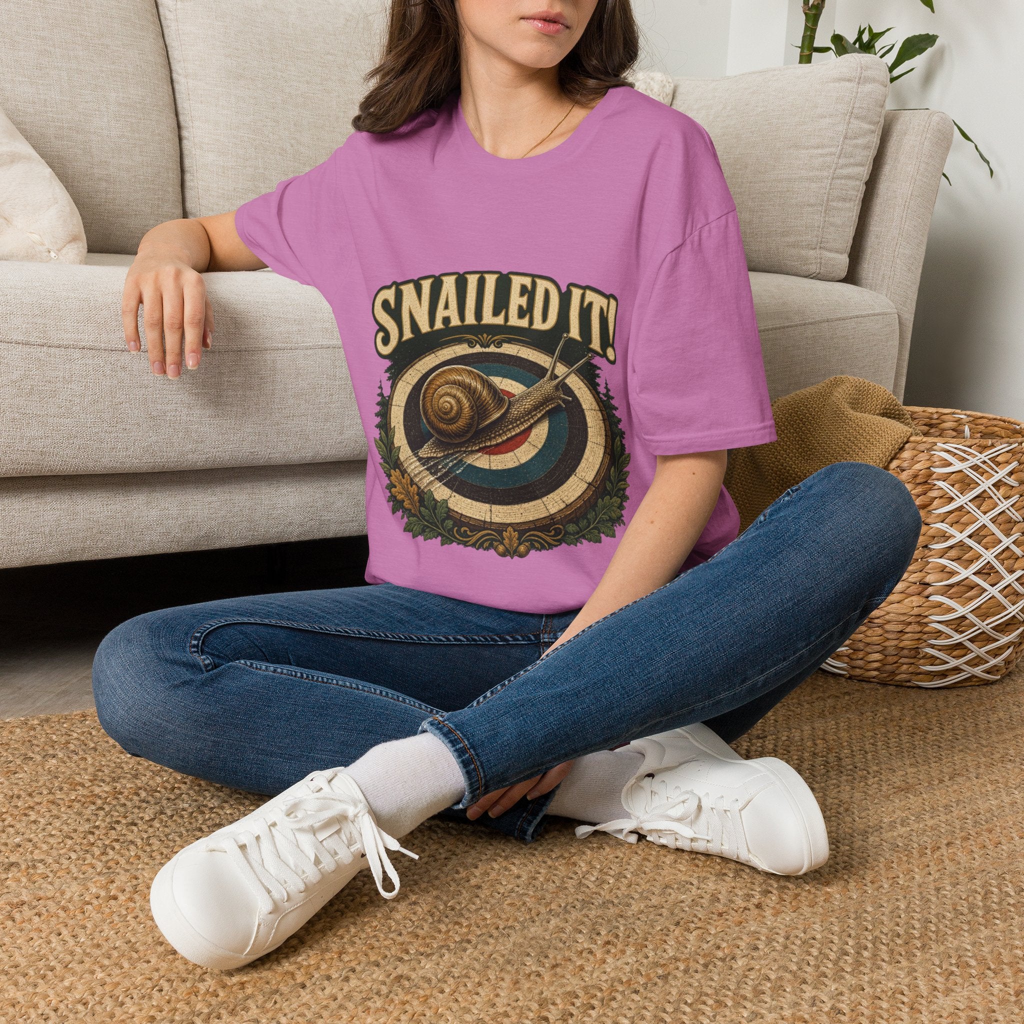 SNAILED IT! Land Snail T-Shirt