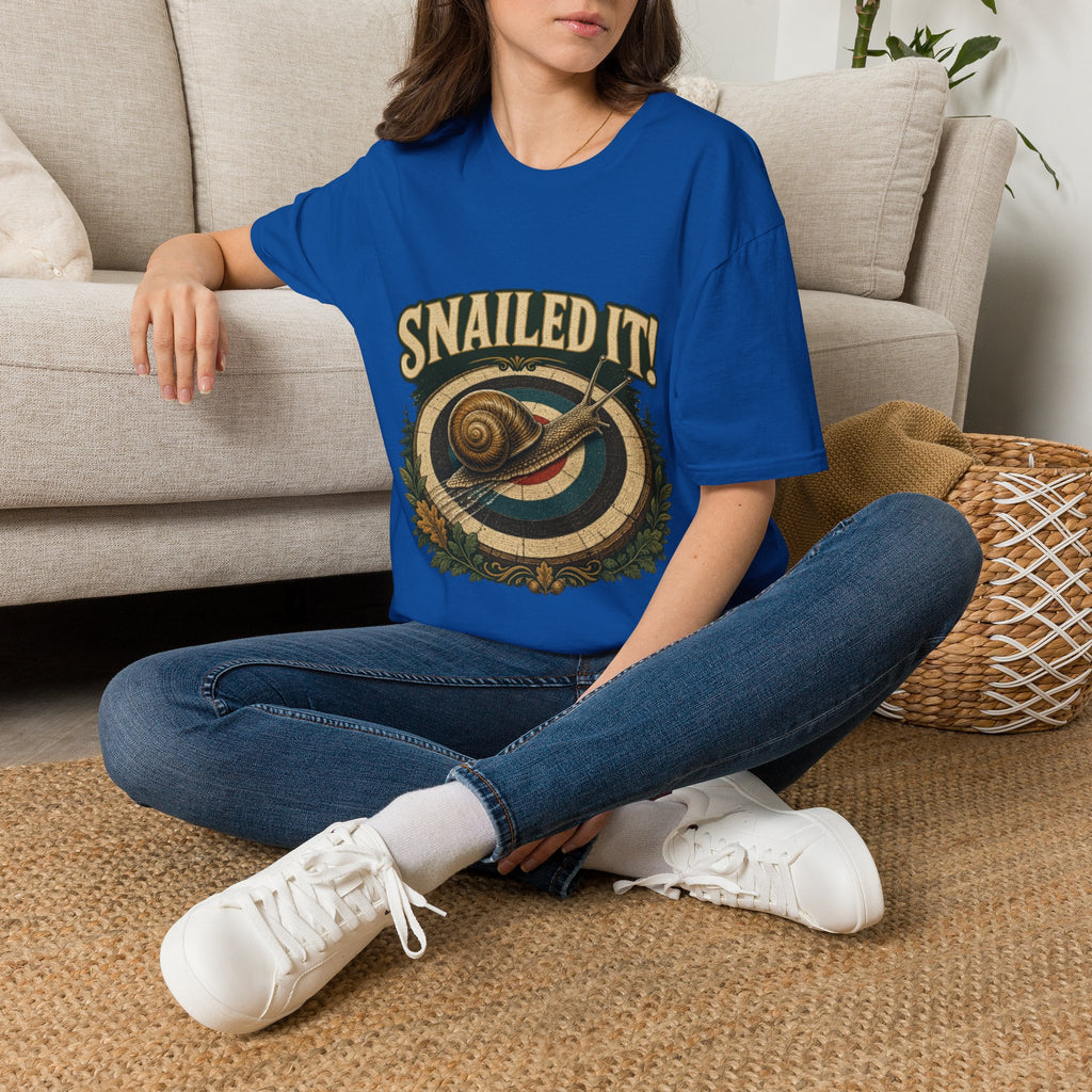 SNAILED IT! Land Snail T-Shirt
